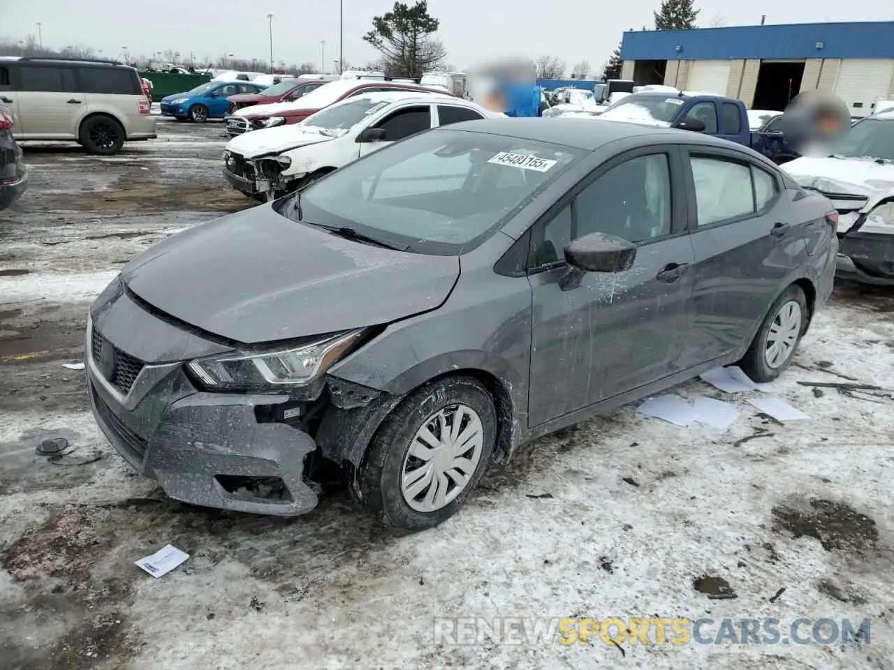 1 Photograph of a damaged car 3N1CN8DV0LL868982 NISSAN VERSA 2020