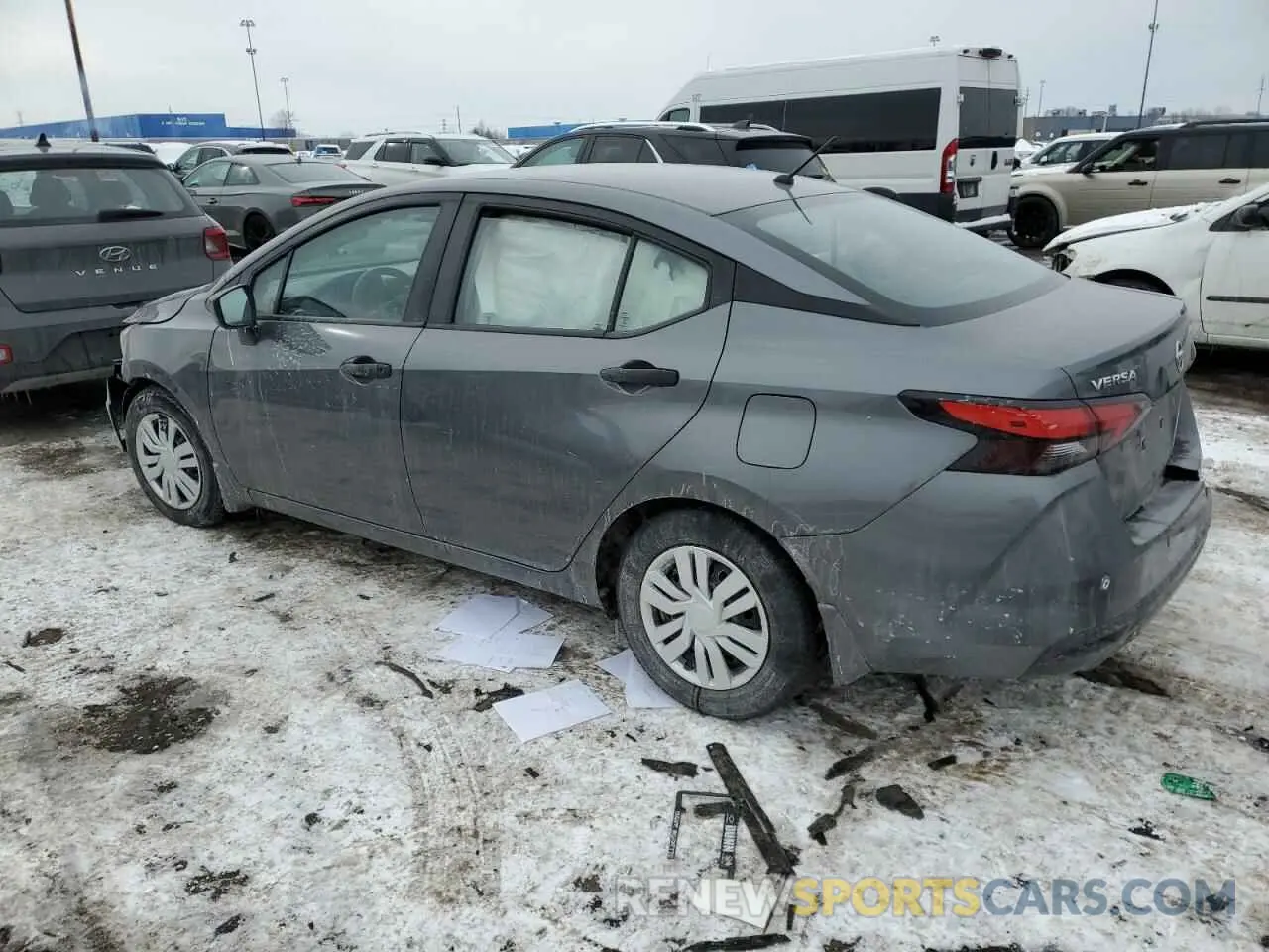 2 Photograph of a damaged car 3N1CN8DV0LL868982 NISSAN VERSA 2020