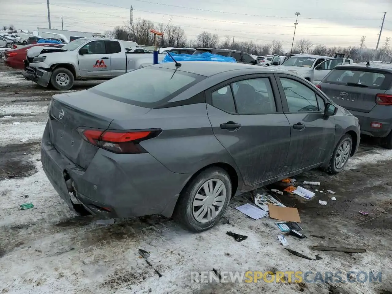 3 Photograph of a damaged car 3N1CN8DV0LL868982 NISSAN VERSA 2020