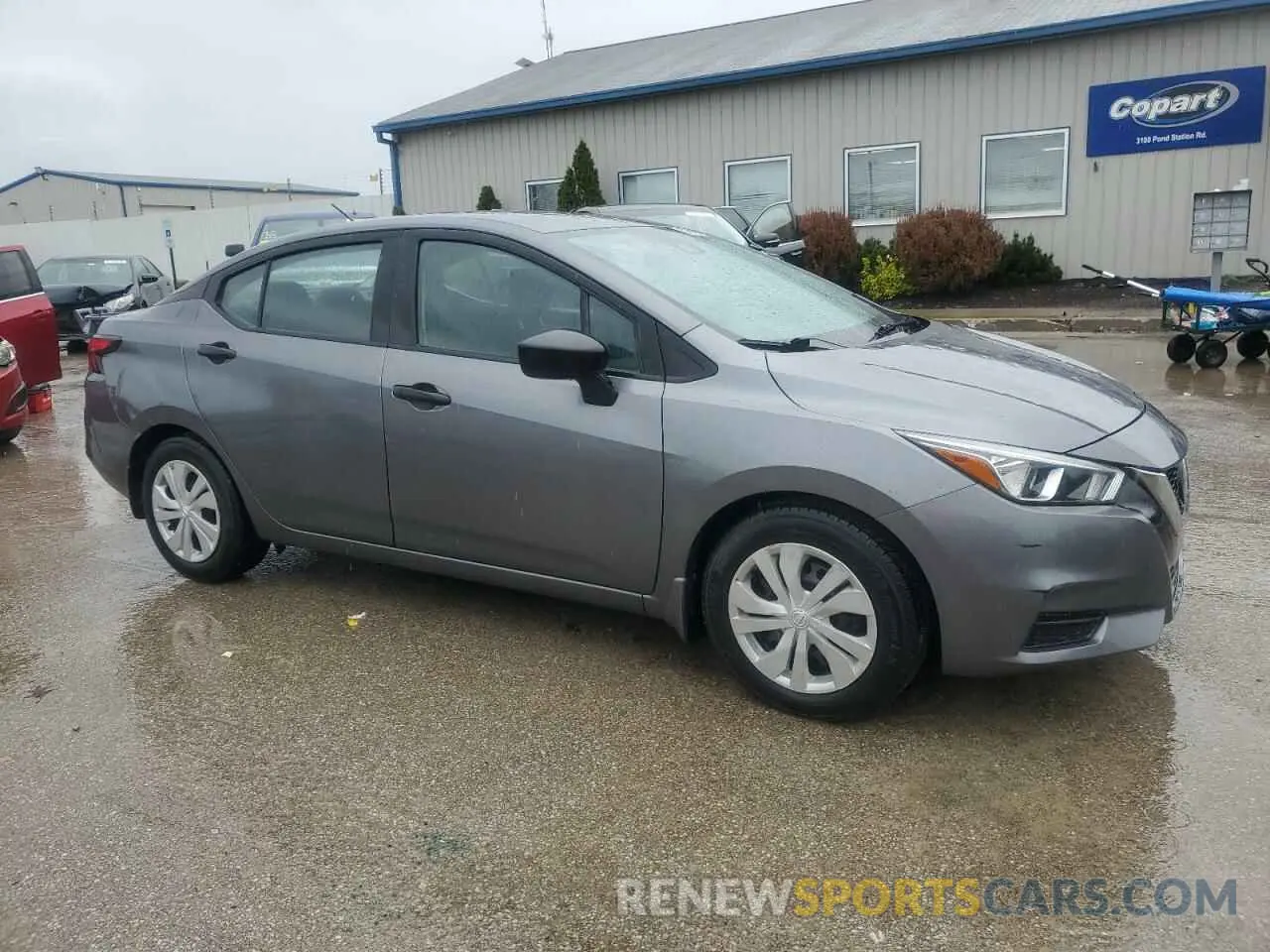 4 Photograph of a damaged car 3N1CN8DV0LL883613 NISSAN VERSA 2020