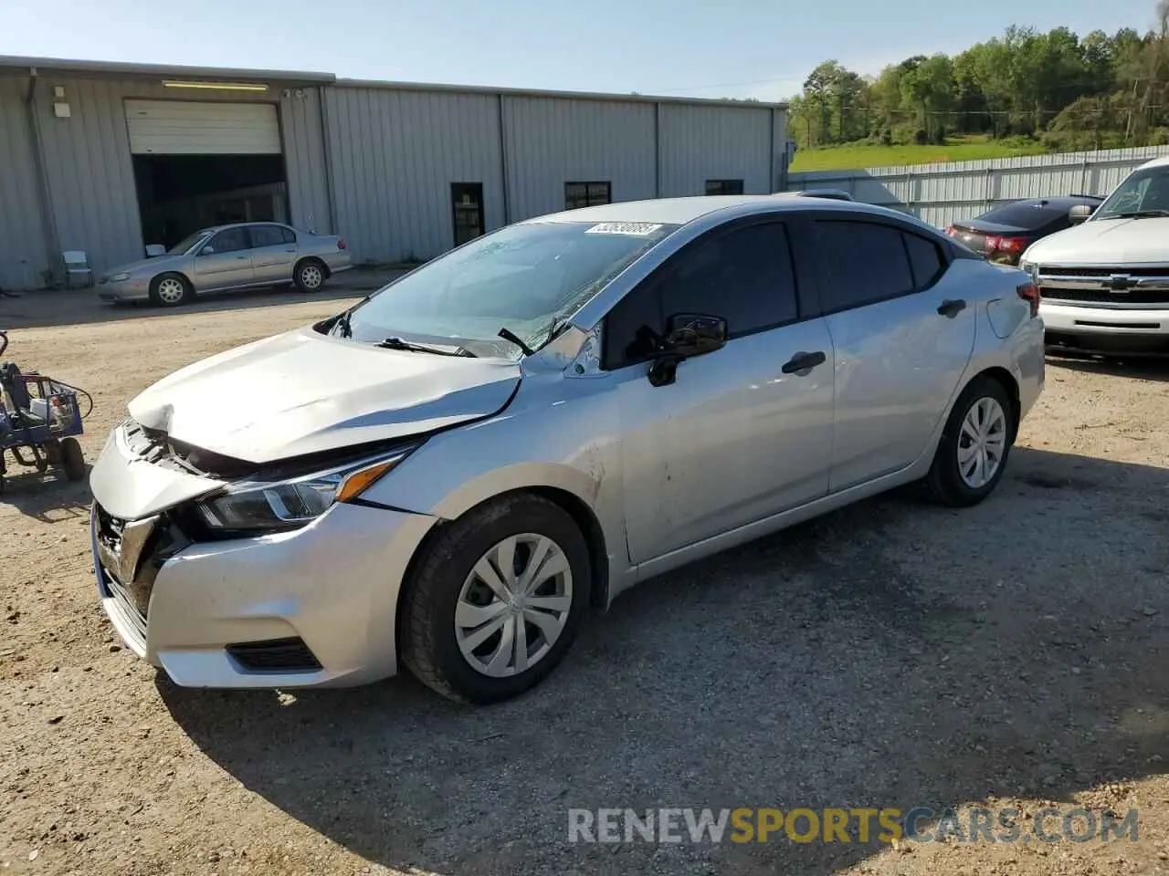 1 Photograph of a damaged car 3N1CN8DV0LL910714 NISSAN VERSA 2020