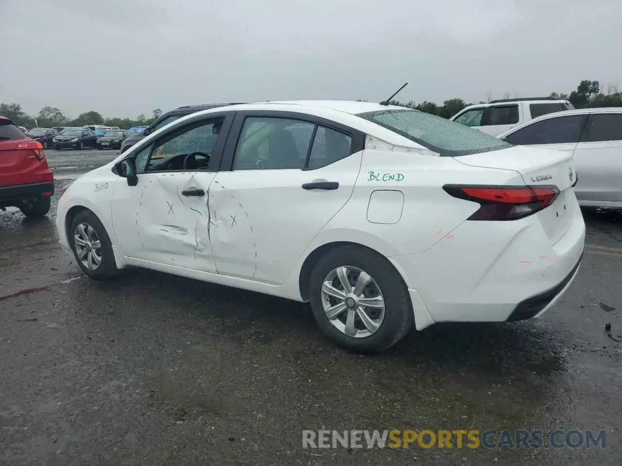 2 Photograph of a damaged car 3N1CN8DV1LL901911 NISSAN VERSA 2020