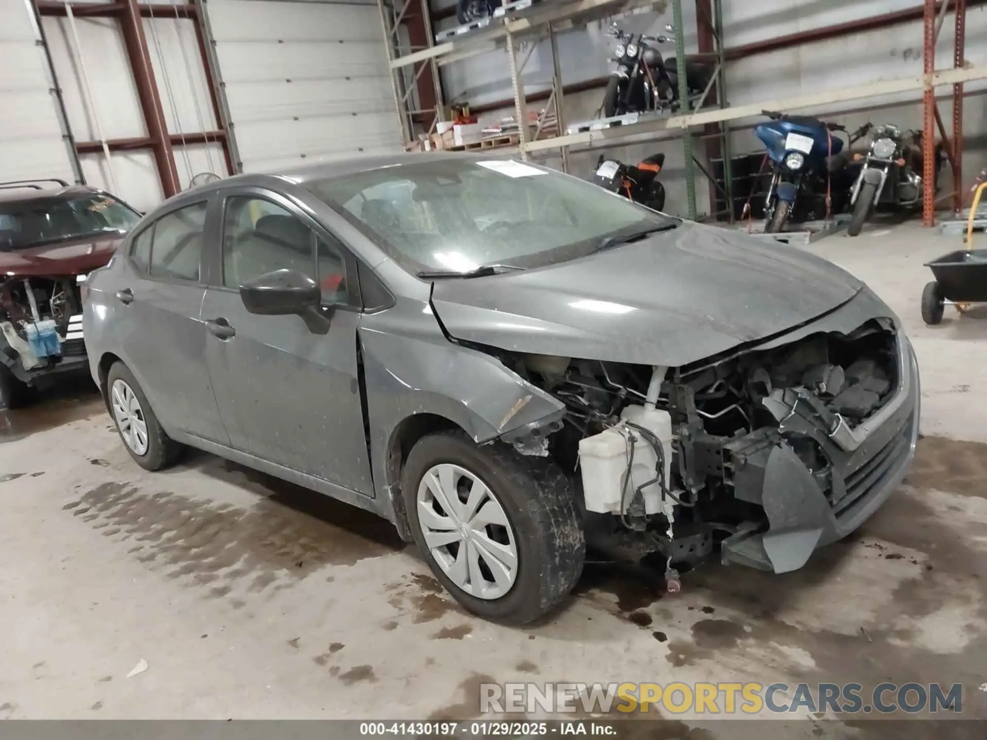 1 Photograph of a damaged car 3N1CN8DV1LL915324 NISSAN VERSA 2020