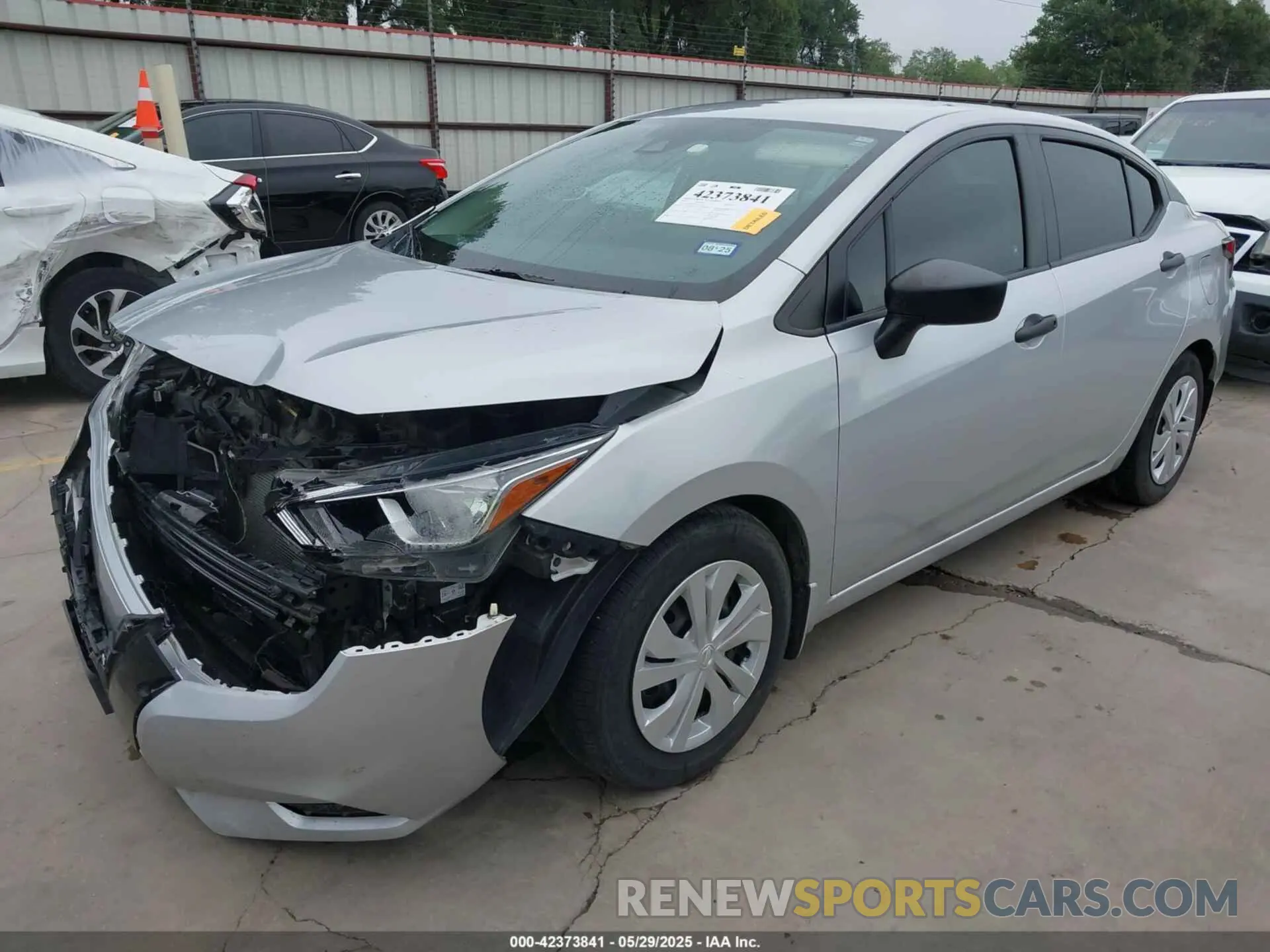 2 Photograph of a damaged car 3N1CN8DV1LL917221 NISSAN VERSA 2020