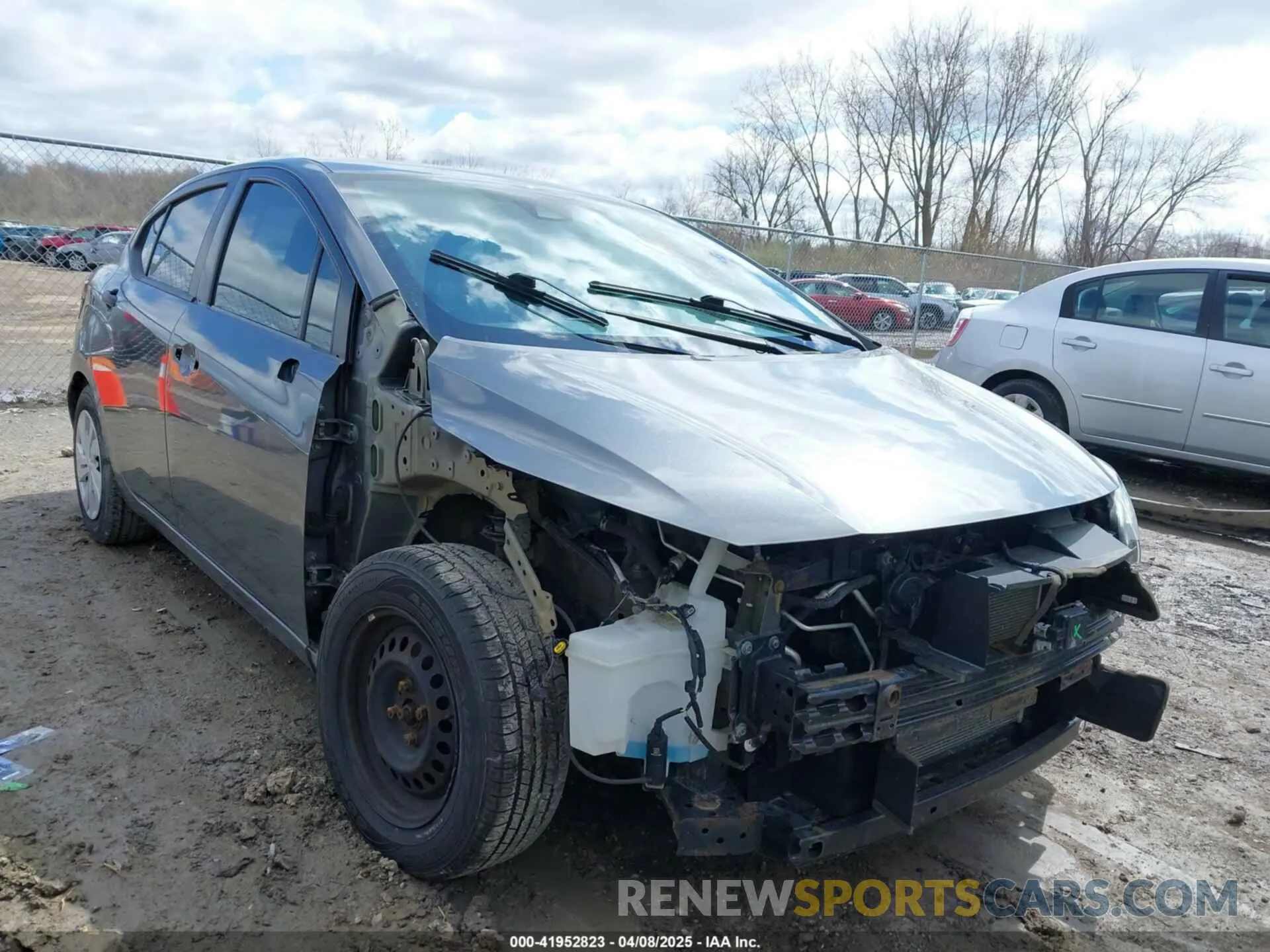 1 Photograph of a damaged car 3N1CN8DV2LL801168 NISSAN VERSA 2020