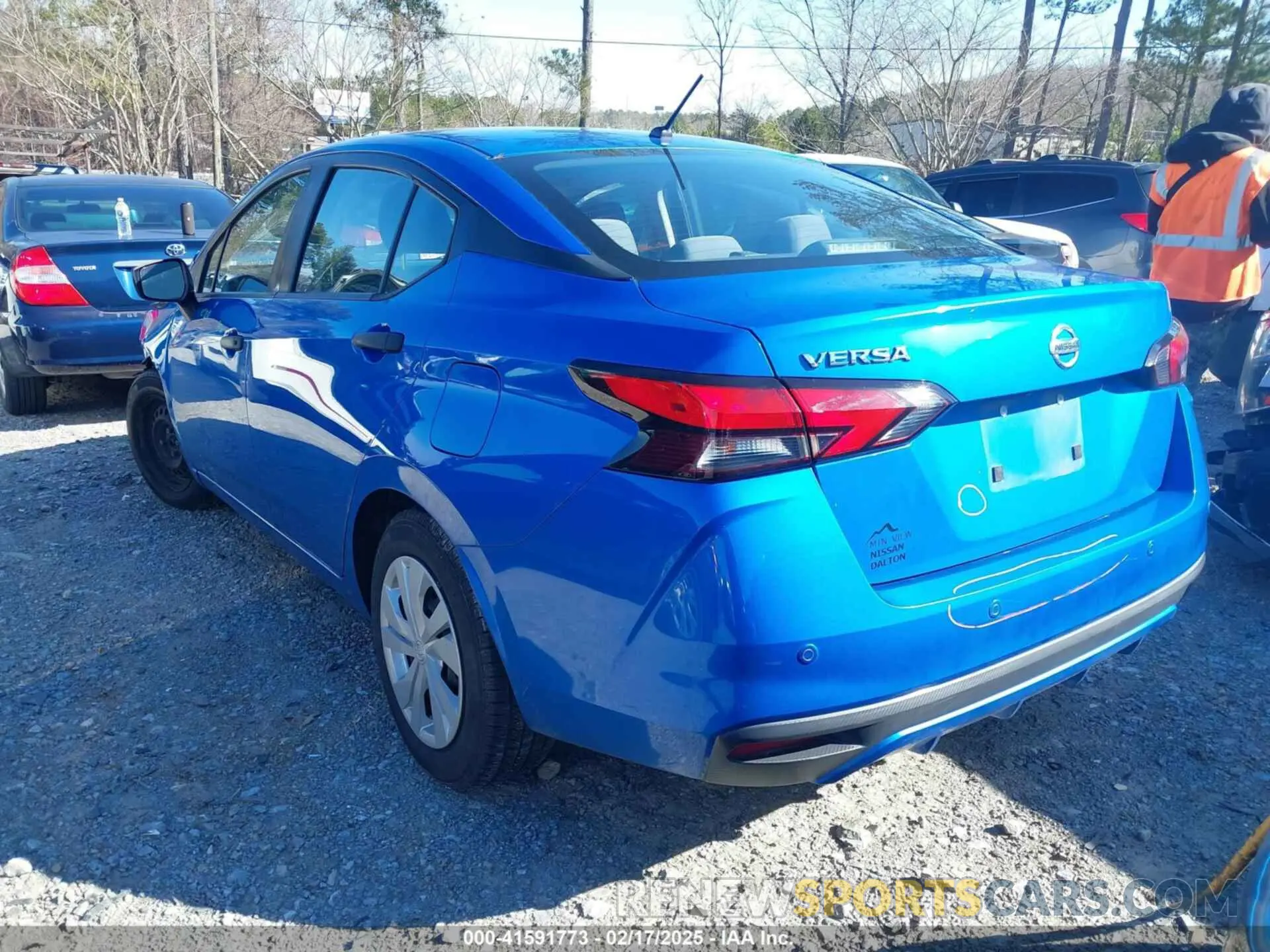 3 Photograph of a damaged car 3N1CN8DV2LL817693 NISSAN VERSA 2020