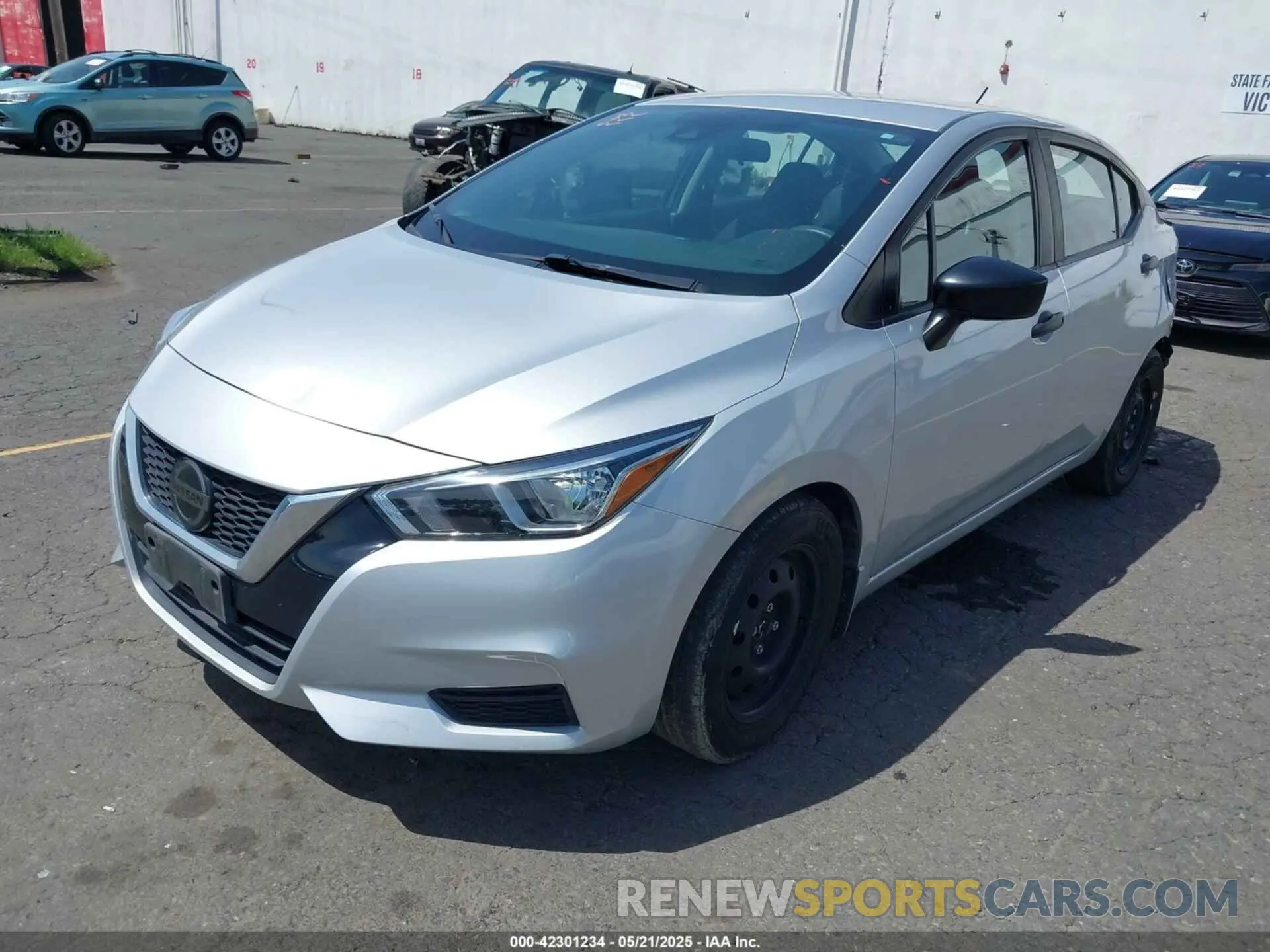 2 Photograph of a damaged car 3N1CN8DV2LL882592 NISSAN VERSA 2020
