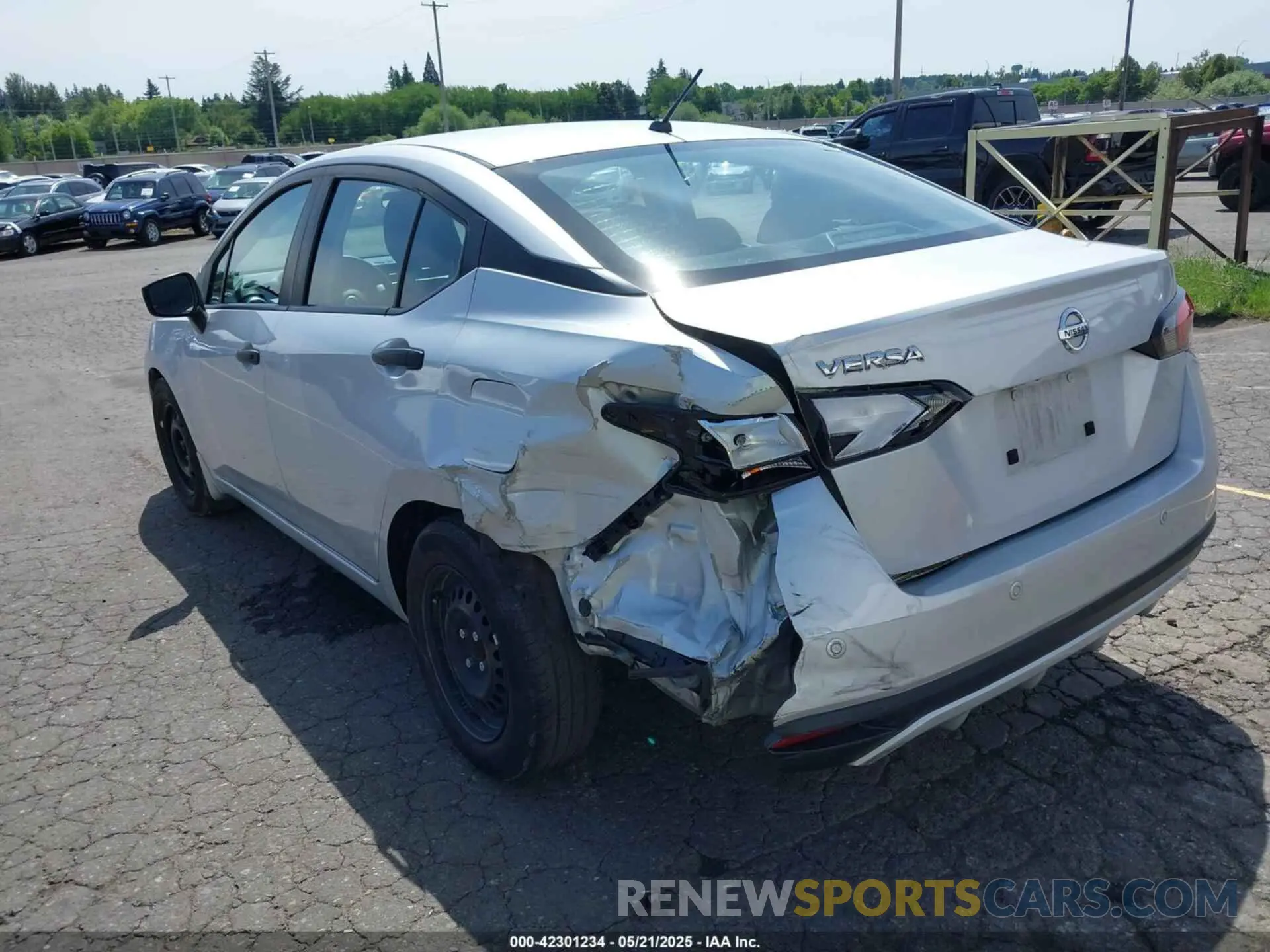3 Photograph of a damaged car 3N1CN8DV2LL882592 NISSAN VERSA 2020