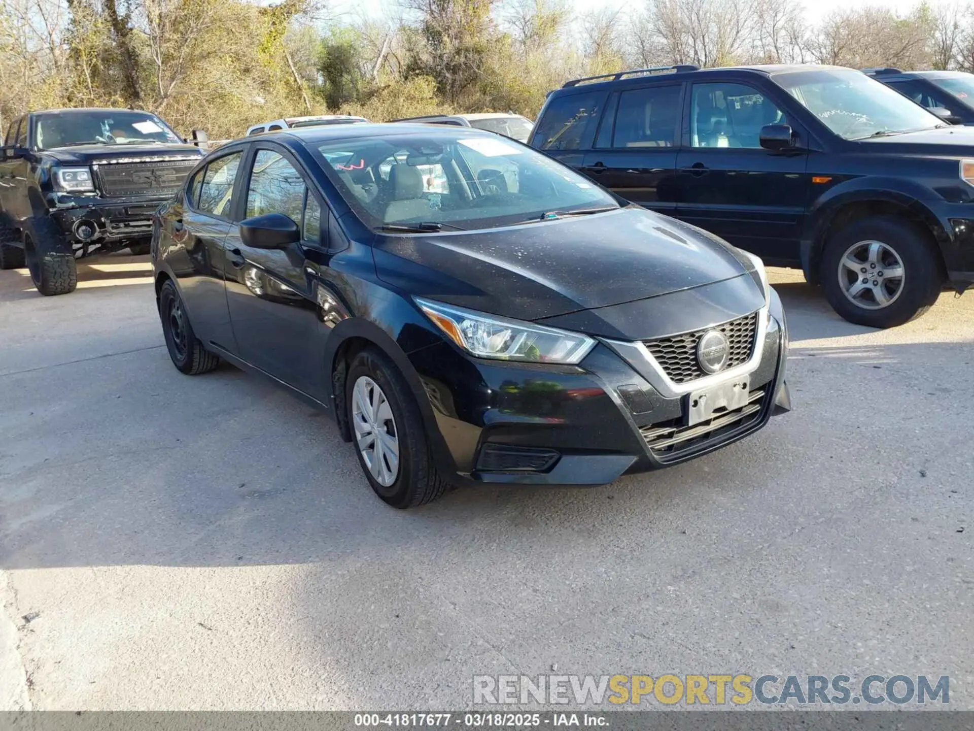 1 Photograph of a damaged car 3N1CN8DV2LL904865 NISSAN VERSA 2020