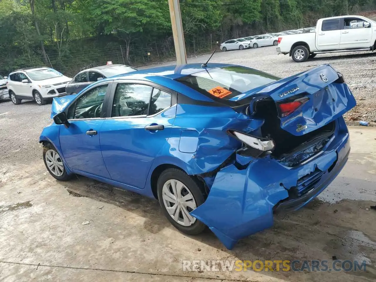 2 Photograph of a damaged car 3N1CN8DV2LL916126 NISSAN VERSA 2020