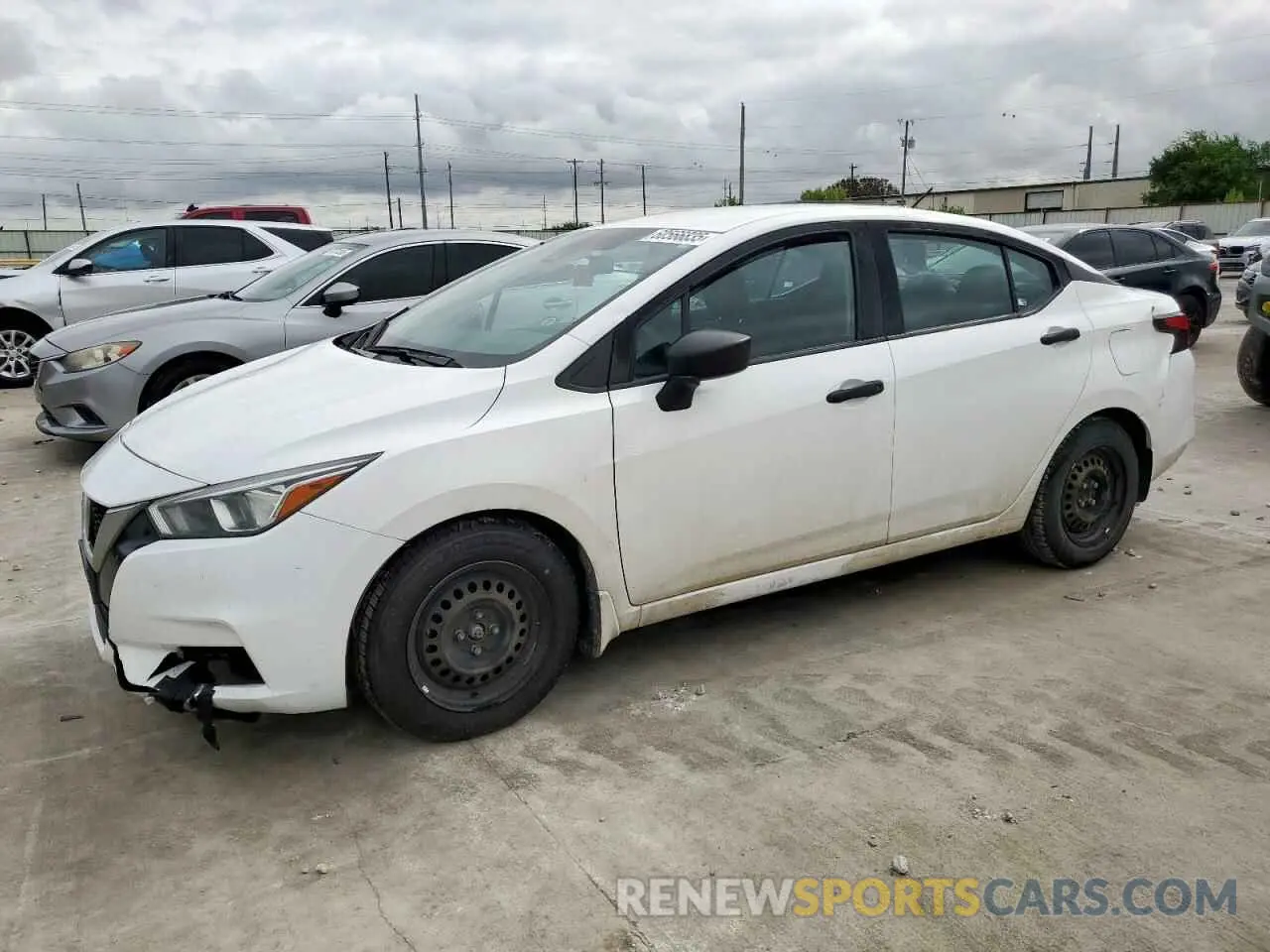 1 Photograph of a damaged car 3N1CN8DV3LL849200 NISSAN VERSA 2020