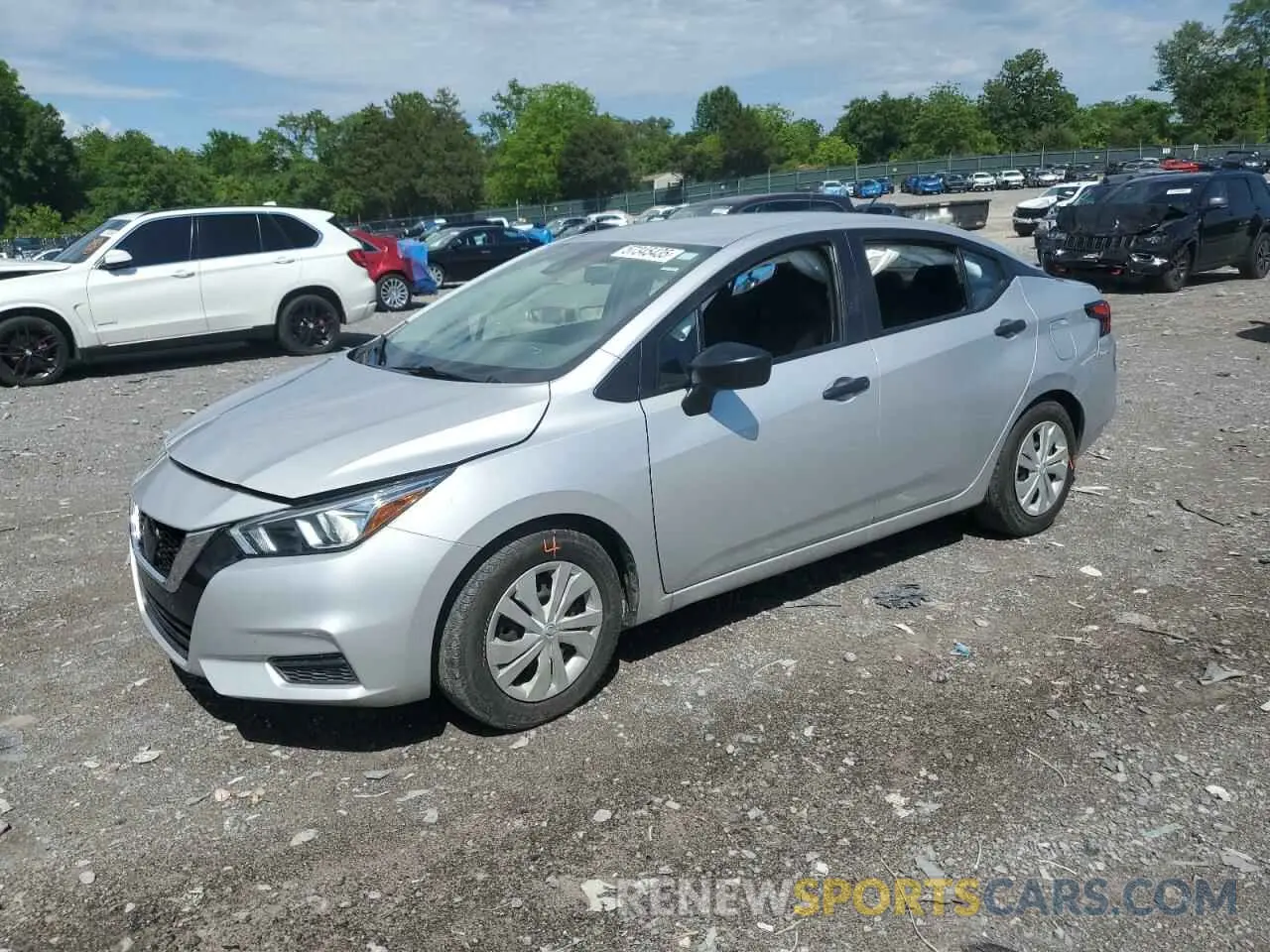 1 Photograph of a damaged car 3N1CN8DV3LL867891 NISSAN VERSA 2020