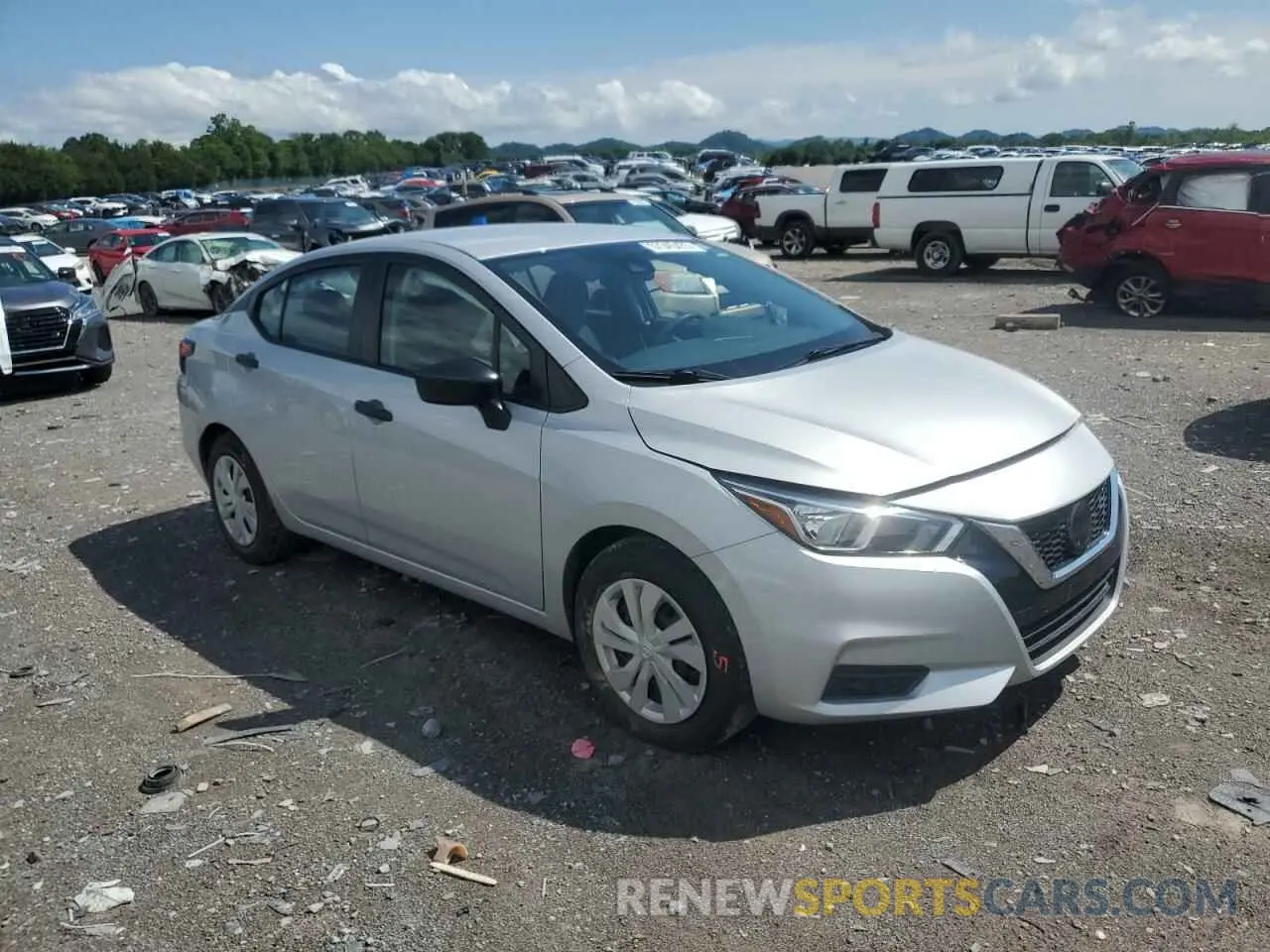 4 Photograph of a damaged car 3N1CN8DV3LL867891 NISSAN VERSA 2020