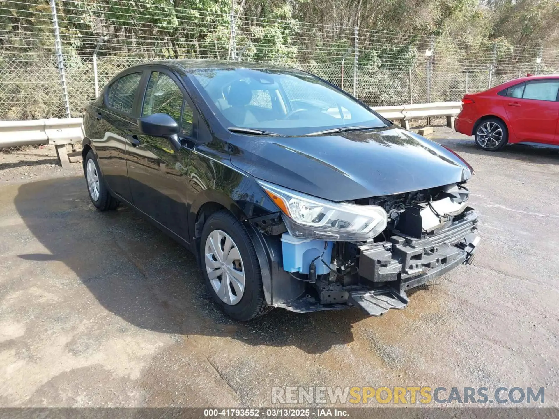1 Photograph of a damaged car 3N1CN8DV3LL873786 NISSAN VERSA 2020