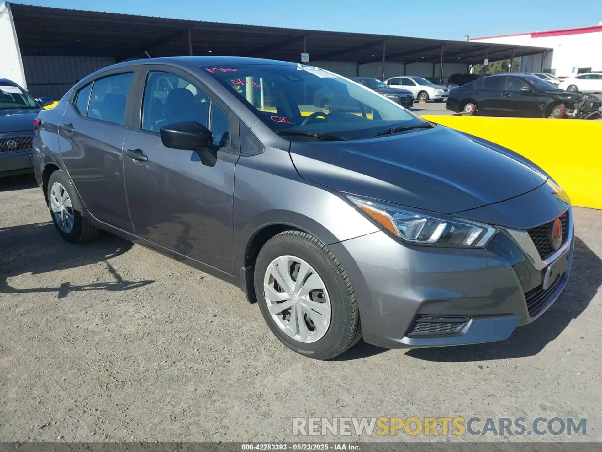 1 Photograph of a damaged car 3N1CN8DV3LL883721 NISSAN VERSA 2020