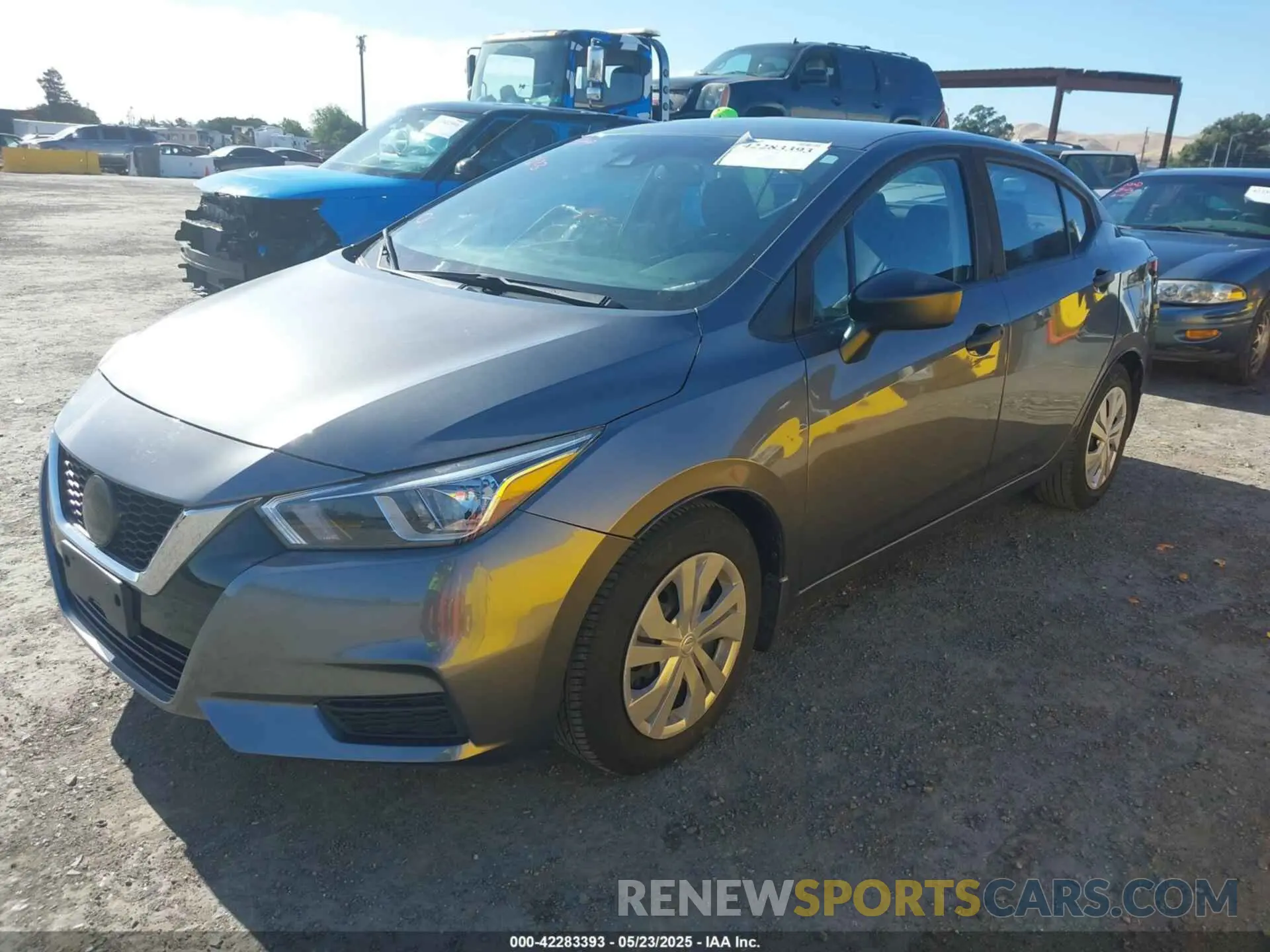 2 Photograph of a damaged car 3N1CN8DV3LL883721 NISSAN VERSA 2020