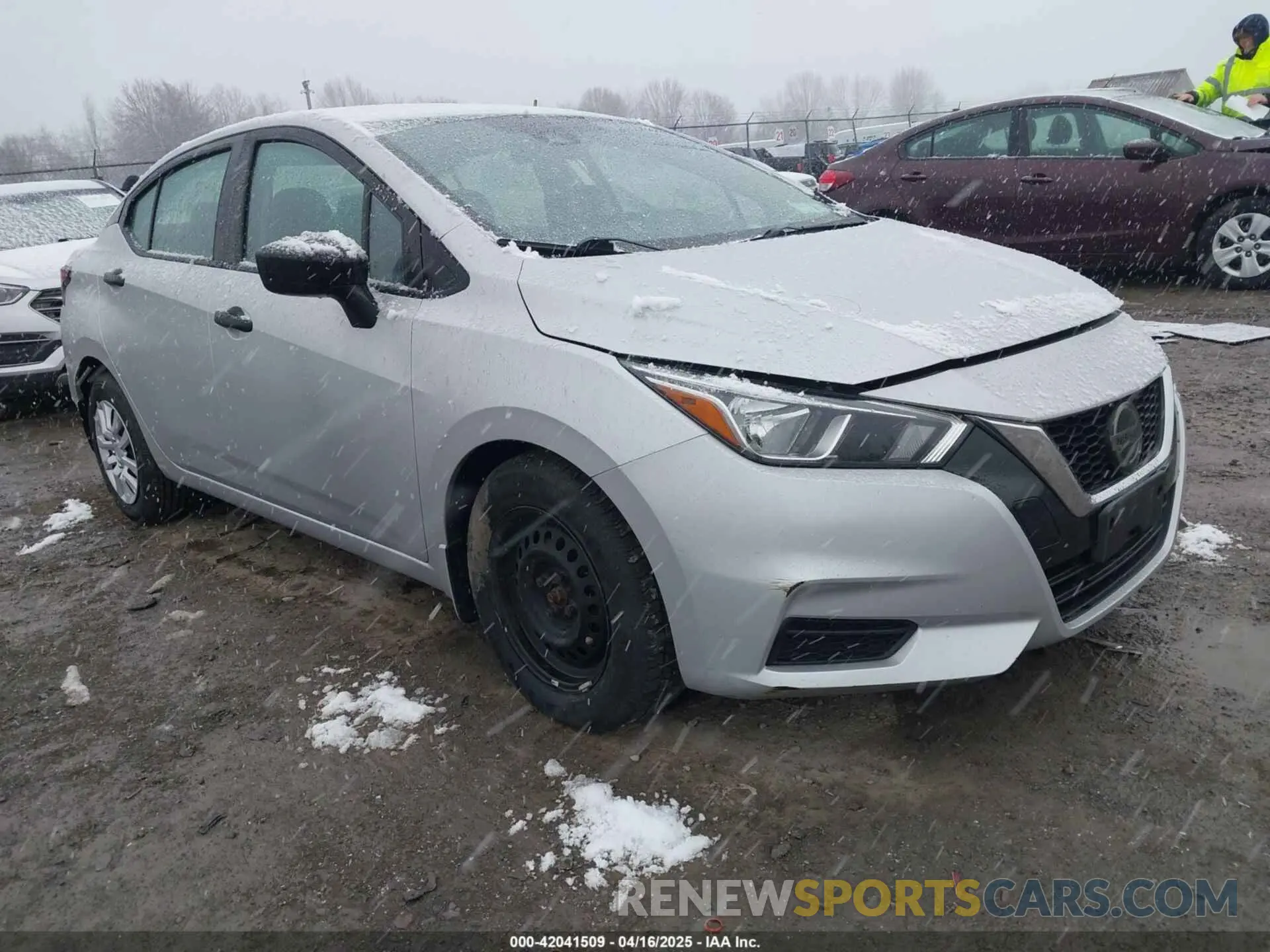 1 Photograph of a damaged car 3N1CN8DV3LL903515 NISSAN VERSA 2020