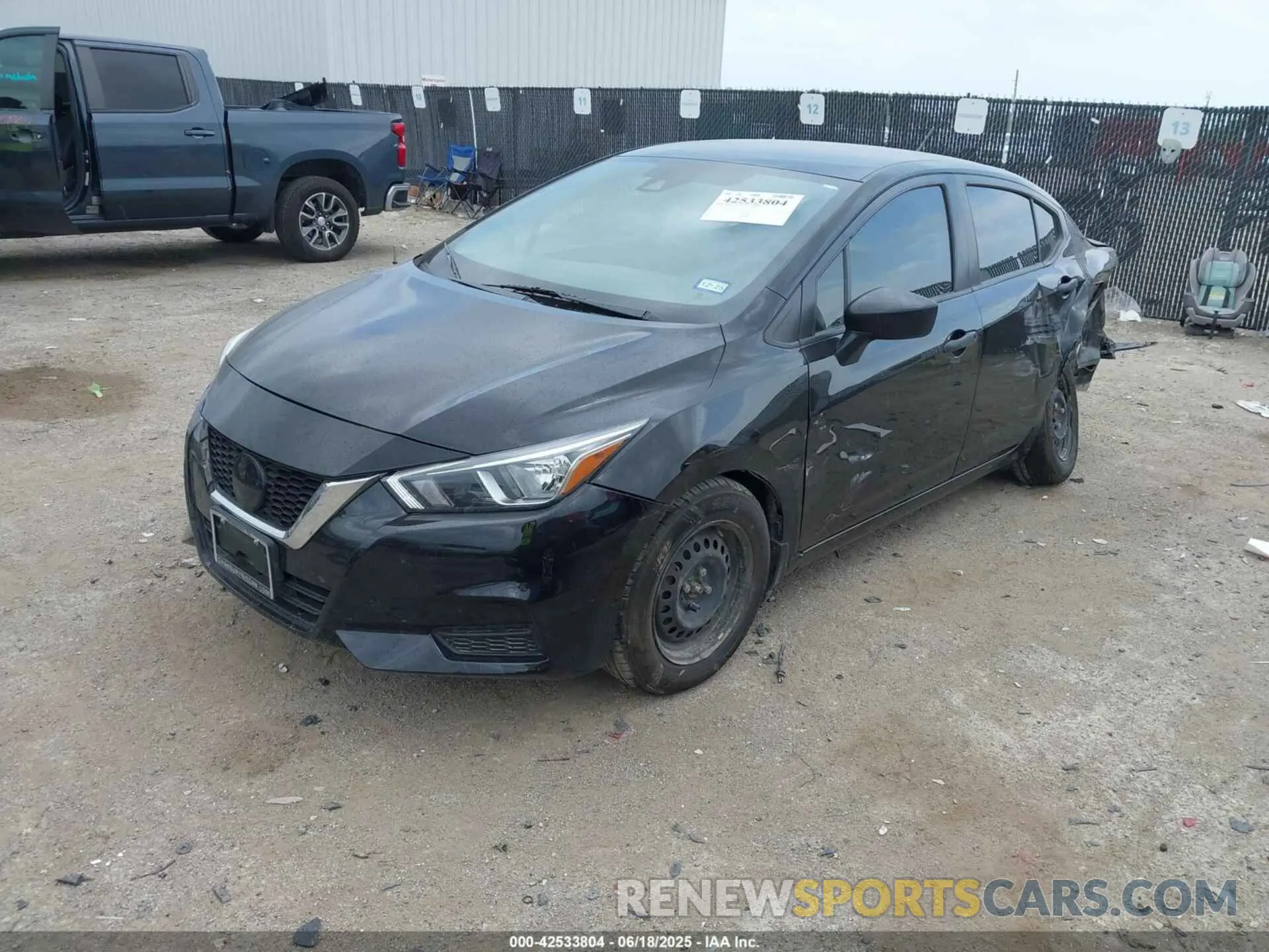 2 Photograph of a damaged car 3N1CN8DV3LL913137 NISSAN VERSA 2020