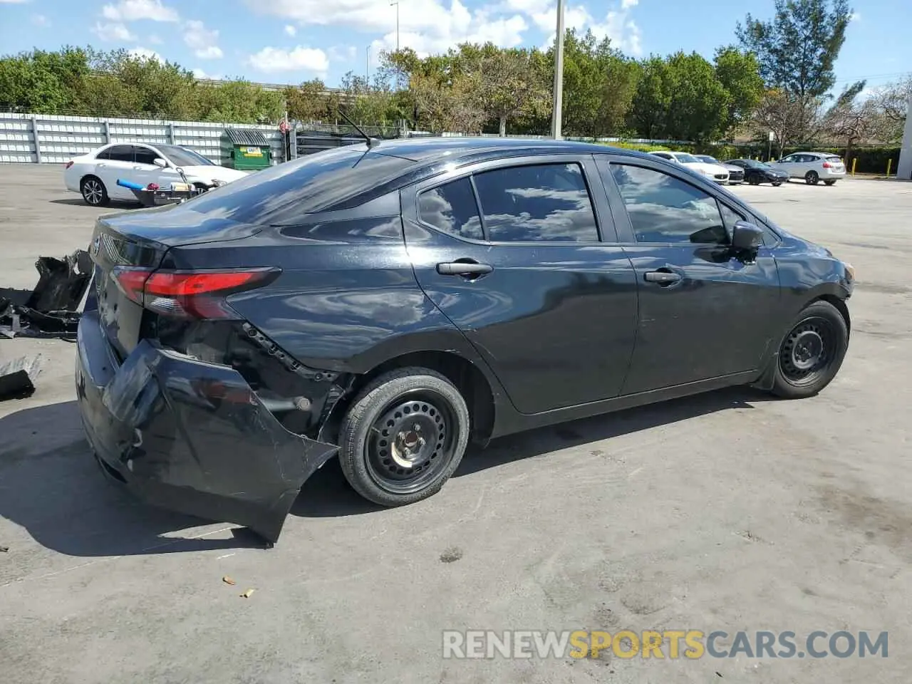3 Photograph of a damaged car 3N1CN8DV4LL807022 NISSAN VERSA 2020