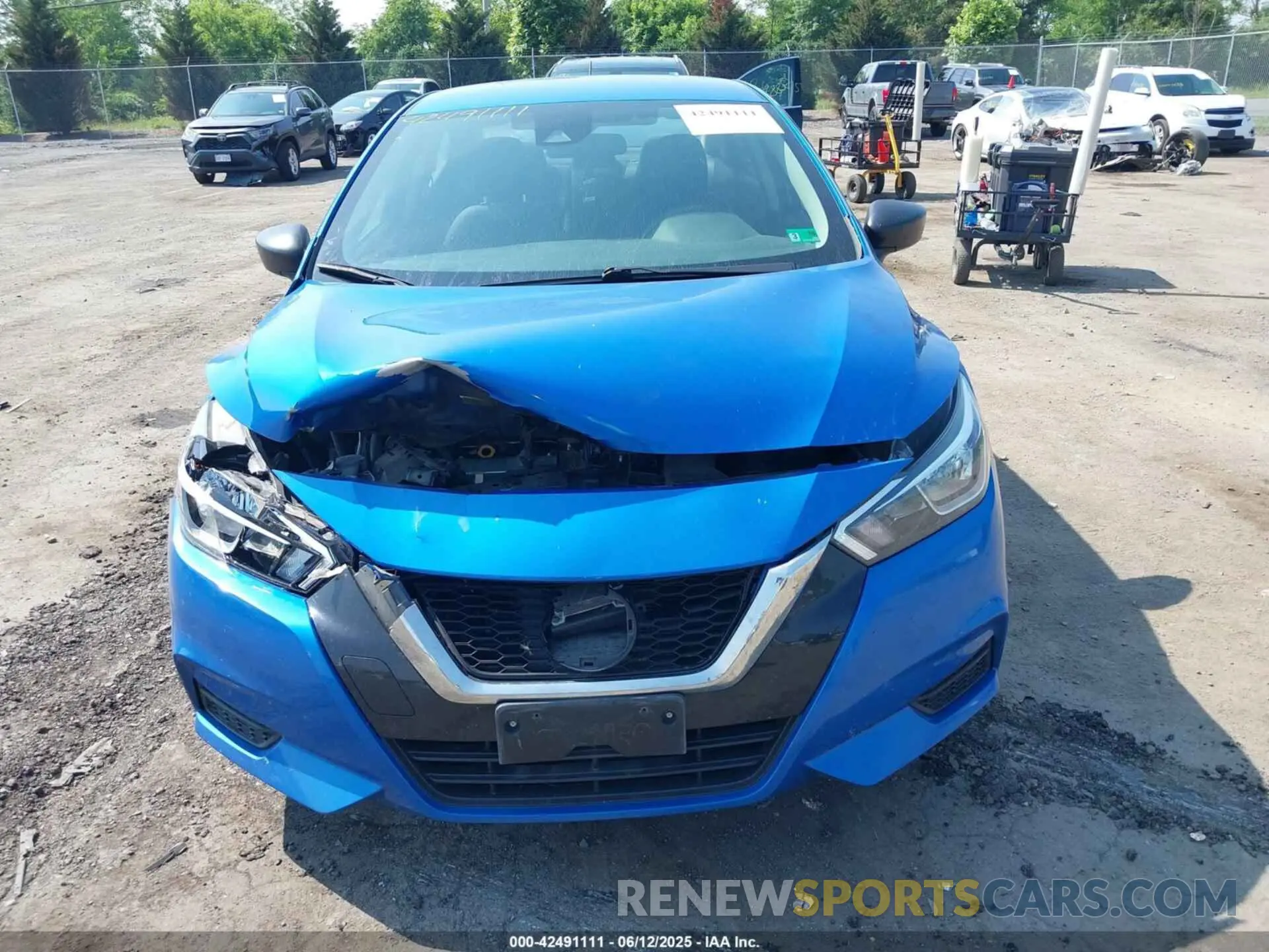 12 Photograph of a damaged car 3N1CN8DV4LL895005 NISSAN VERSA 2020