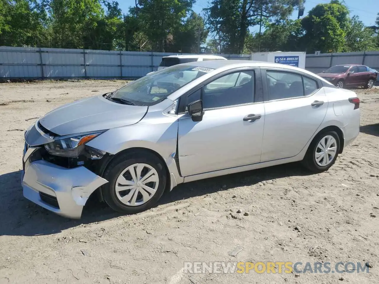1 Photograph of a damaged car 3N1CN8DV4LL901997 NISSAN VERSA 2020