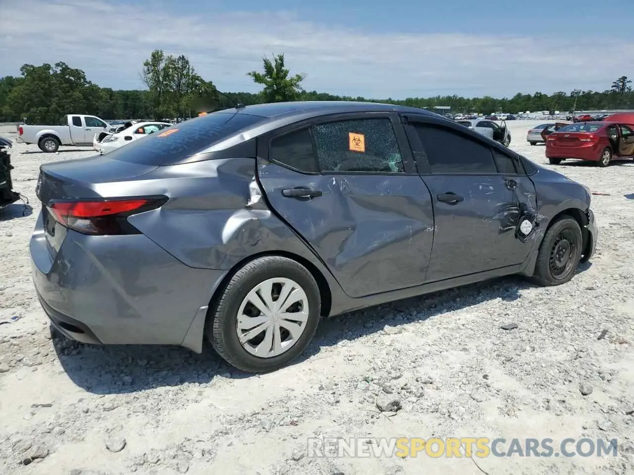 3 Photograph of a damaged car 3N1CN8DV4LL902227 NISSAN VERSA 2020
