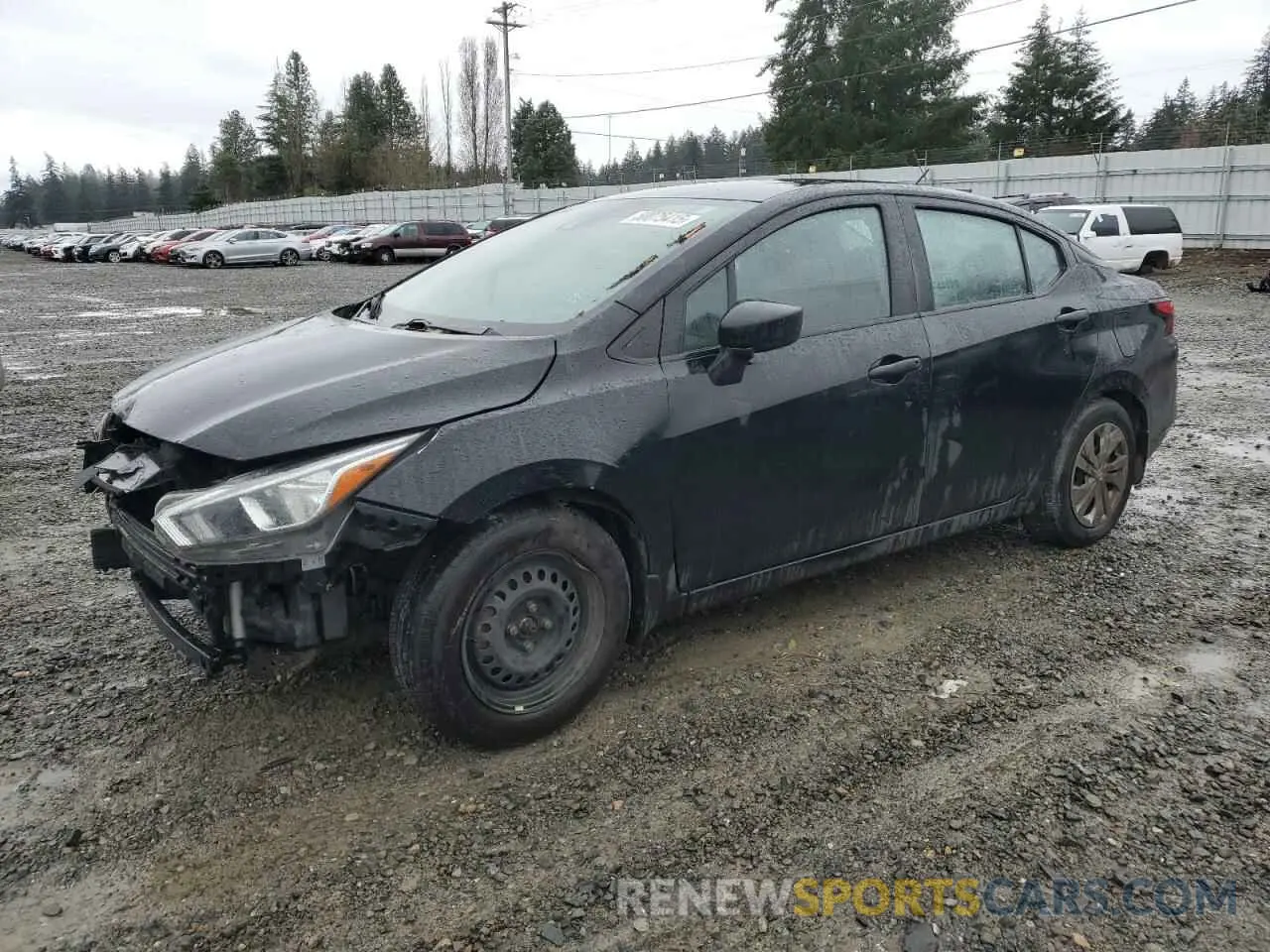 1 Photograph of a damaged car 3N1CN8DV4LL903538 NISSAN VERSA 2020