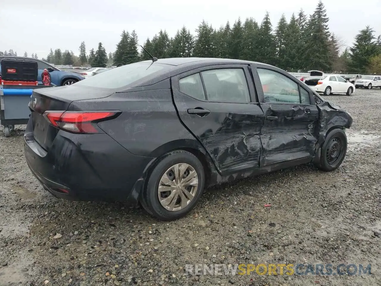 3 Photograph of a damaged car 3N1CN8DV4LL903538 NISSAN VERSA 2020