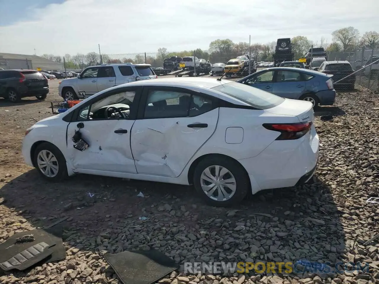 2 Photograph of a damaged car 3N1CN8DV4LL909663 NISSAN VERSA 2020