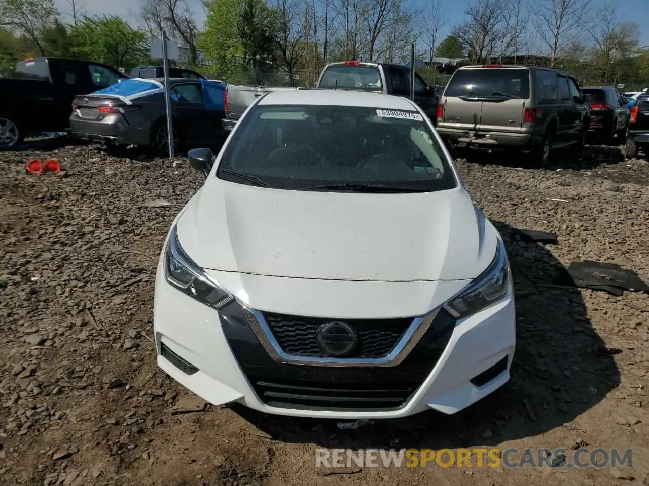 5 Photograph of a damaged car 3N1CN8DV4LL909663 NISSAN VERSA 2020