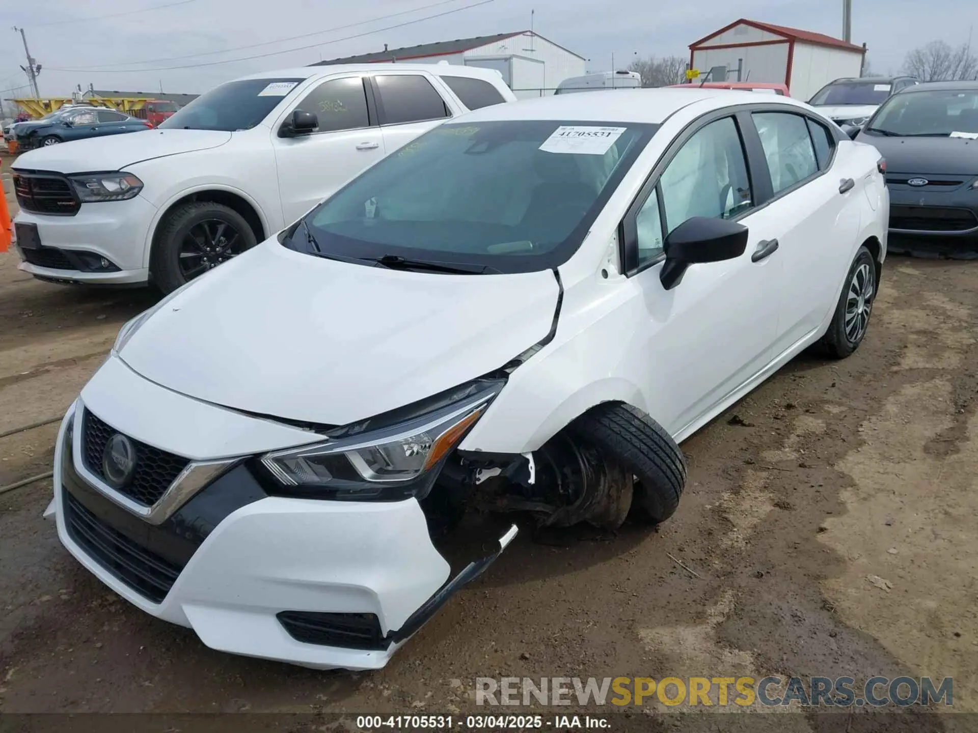 2 Photograph of a damaged car 3N1CN8DV4LL918072 NISSAN VERSA 2020