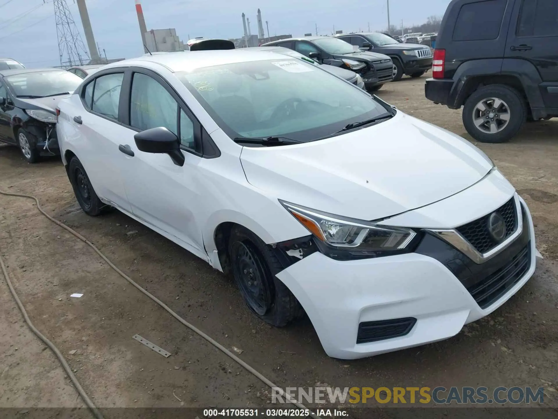 6 Photograph of a damaged car 3N1CN8DV4LL918072 NISSAN VERSA 2020