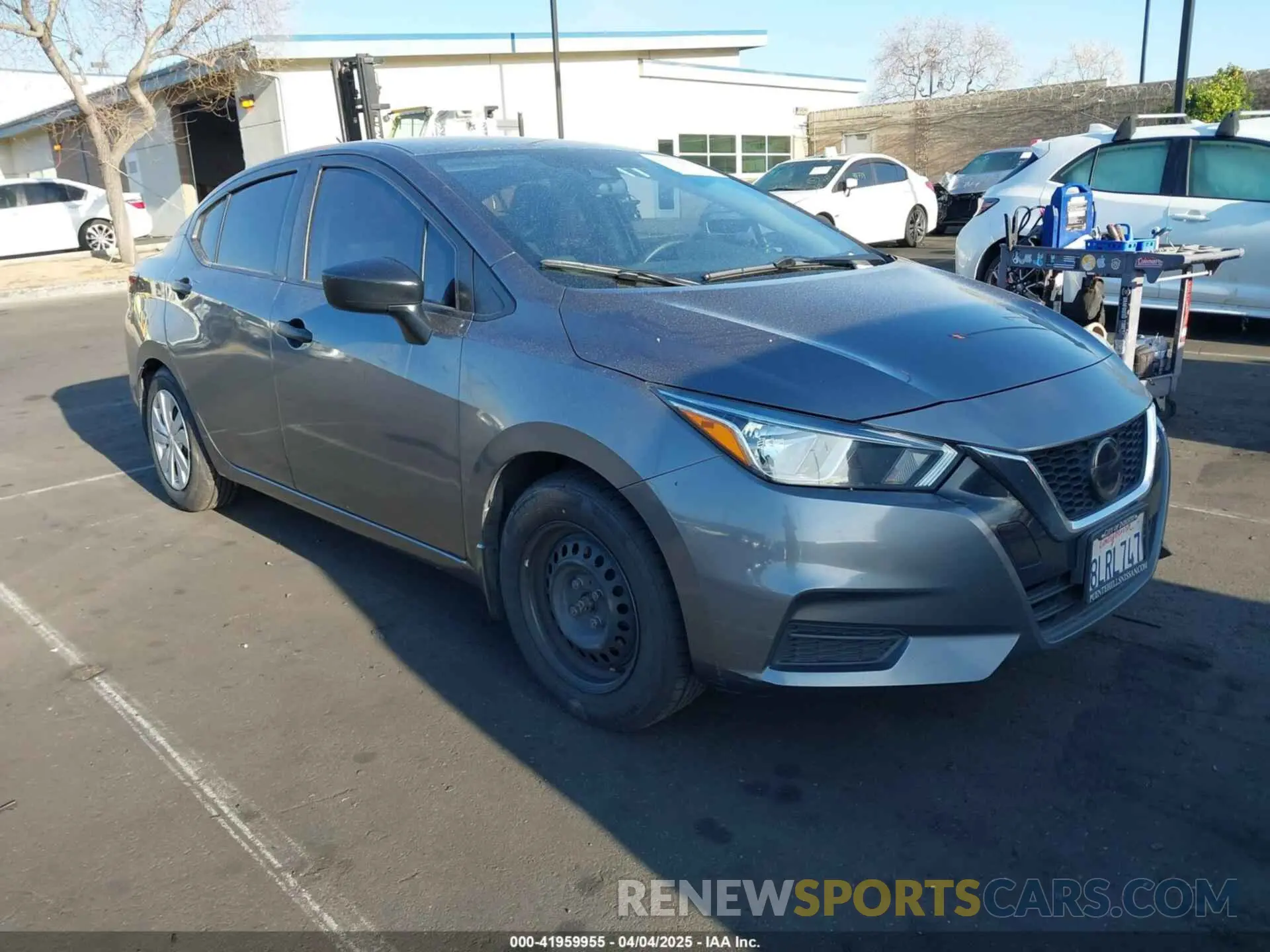 1 Photograph of a damaged car 3N1CN8DV5LL803481 NISSAN VERSA 2020