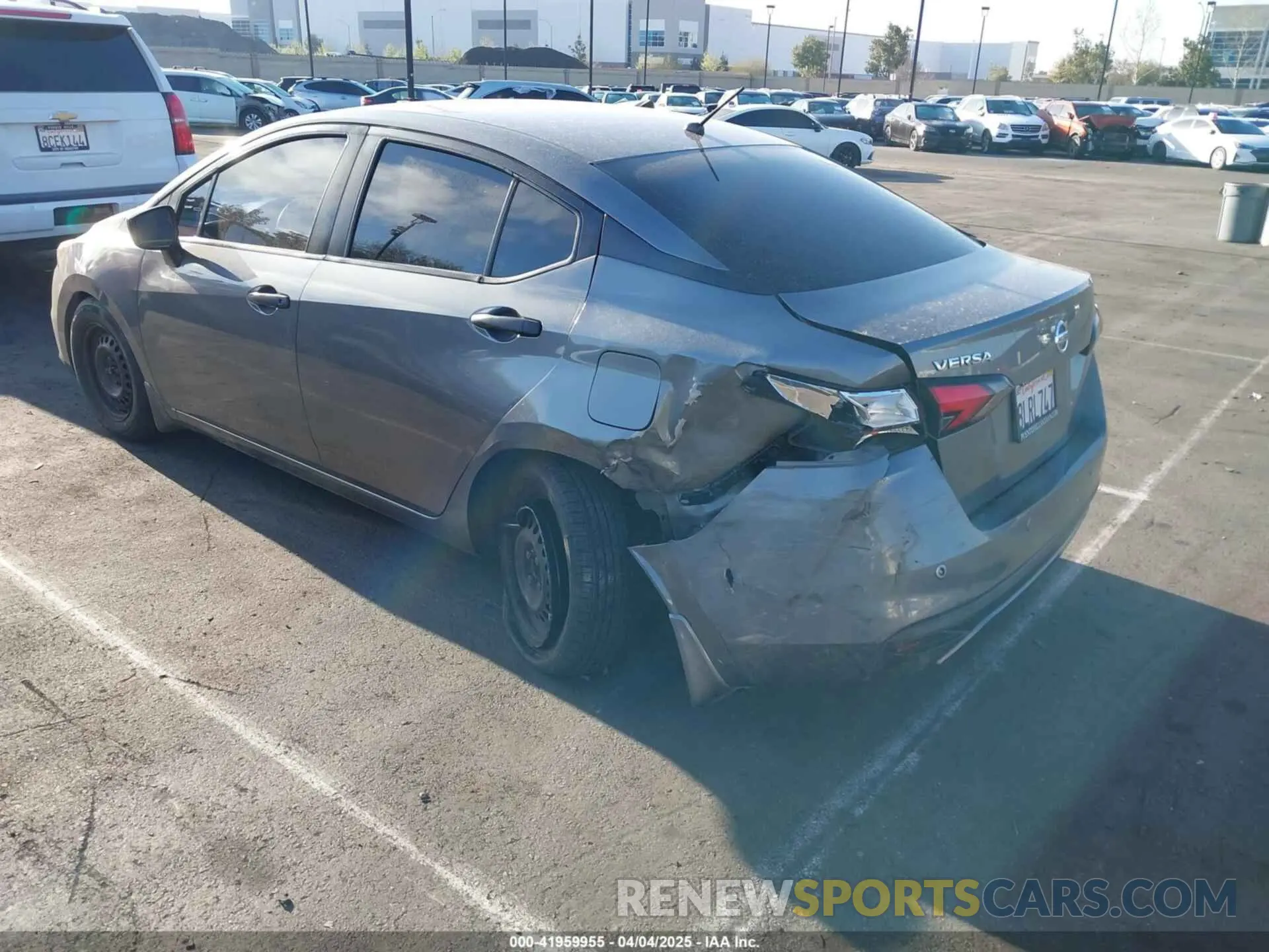 3 Photograph of a damaged car 3N1CN8DV5LL803481 NISSAN VERSA 2020