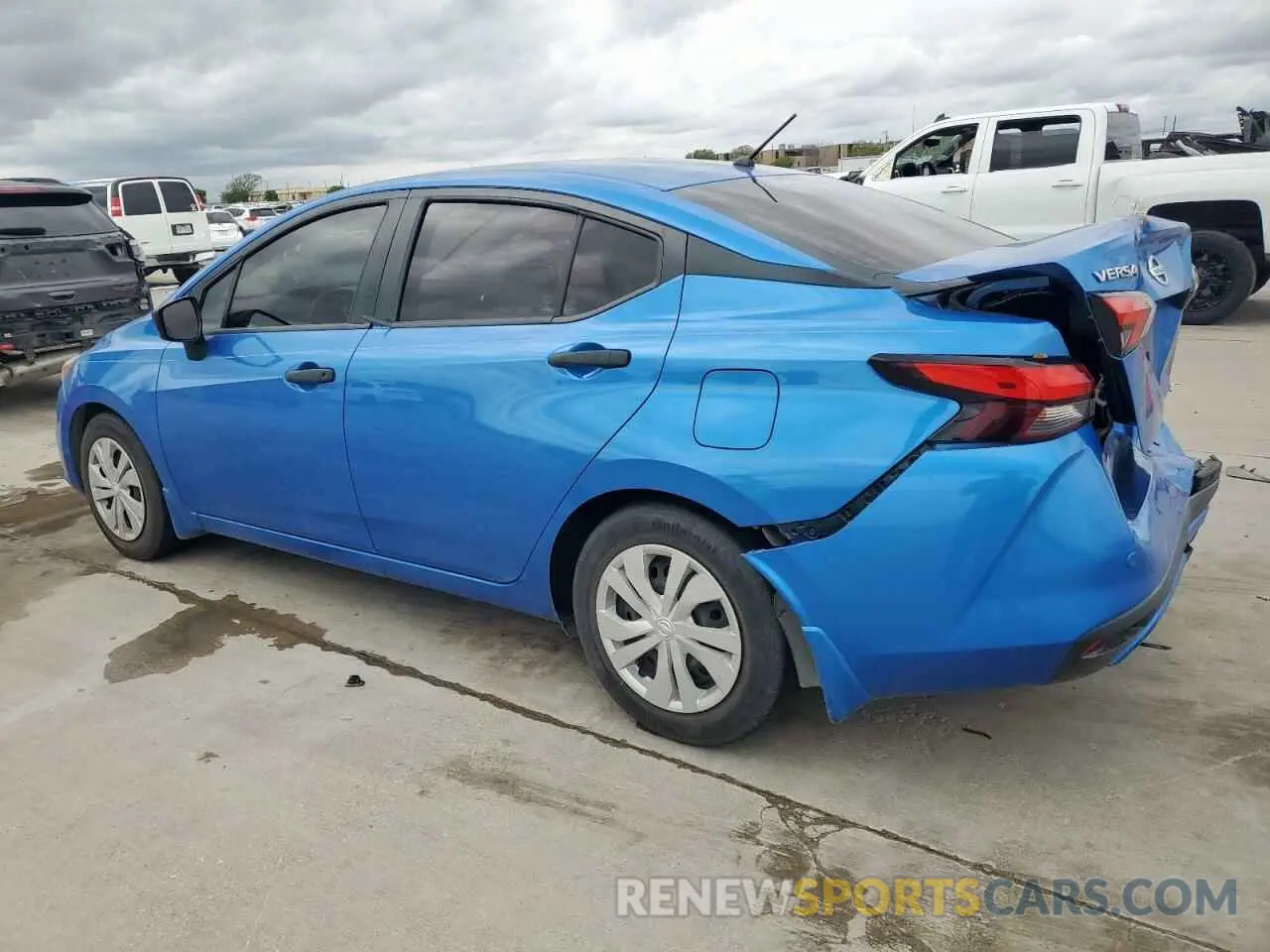 2 Photograph of a damaged car 3N1CN8DV5LL839476 NISSAN VERSA 2020