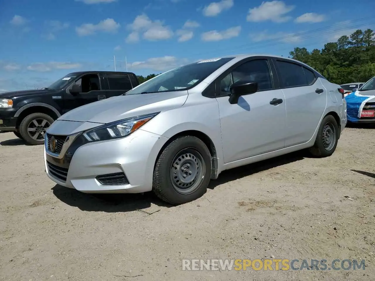 1 Photograph of a damaged car 3N1CN8DV5LL904648 NISSAN VERSA 2020