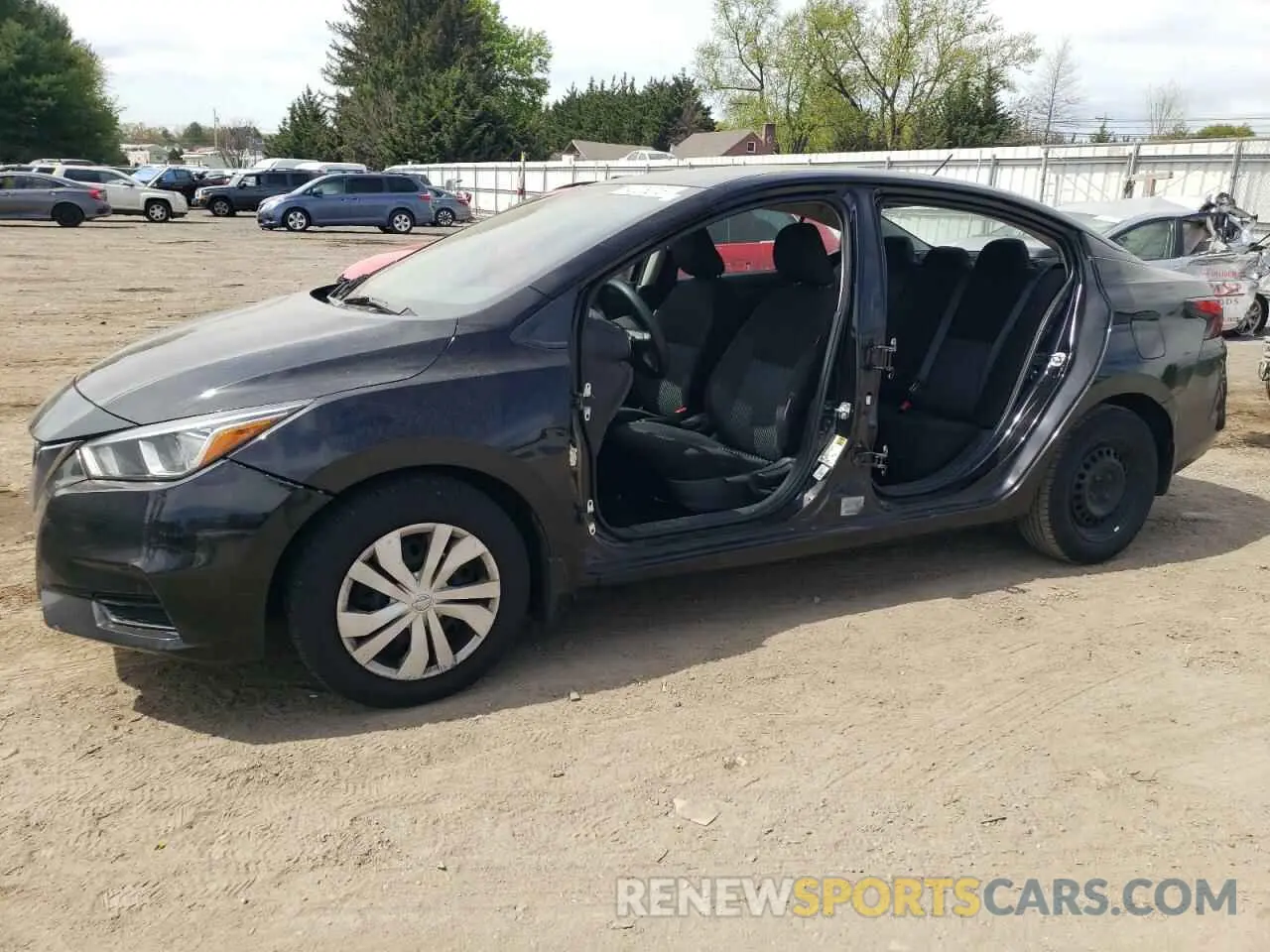 1 Photograph of a damaged car 3N1CN8DV6LL803005 NISSAN VERSA 2020