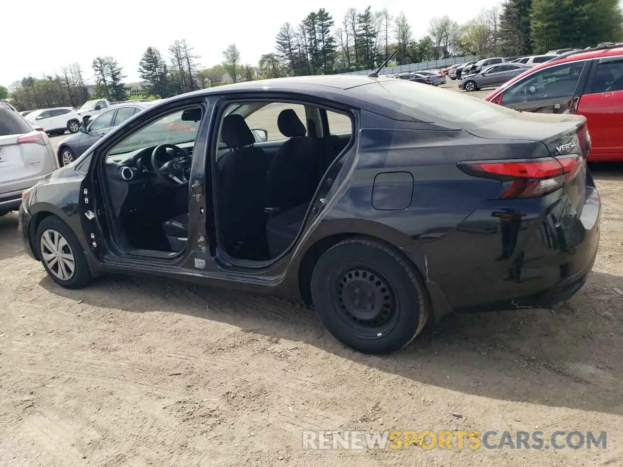 2 Photograph of a damaged car 3N1CN8DV6LL803005 NISSAN VERSA 2020