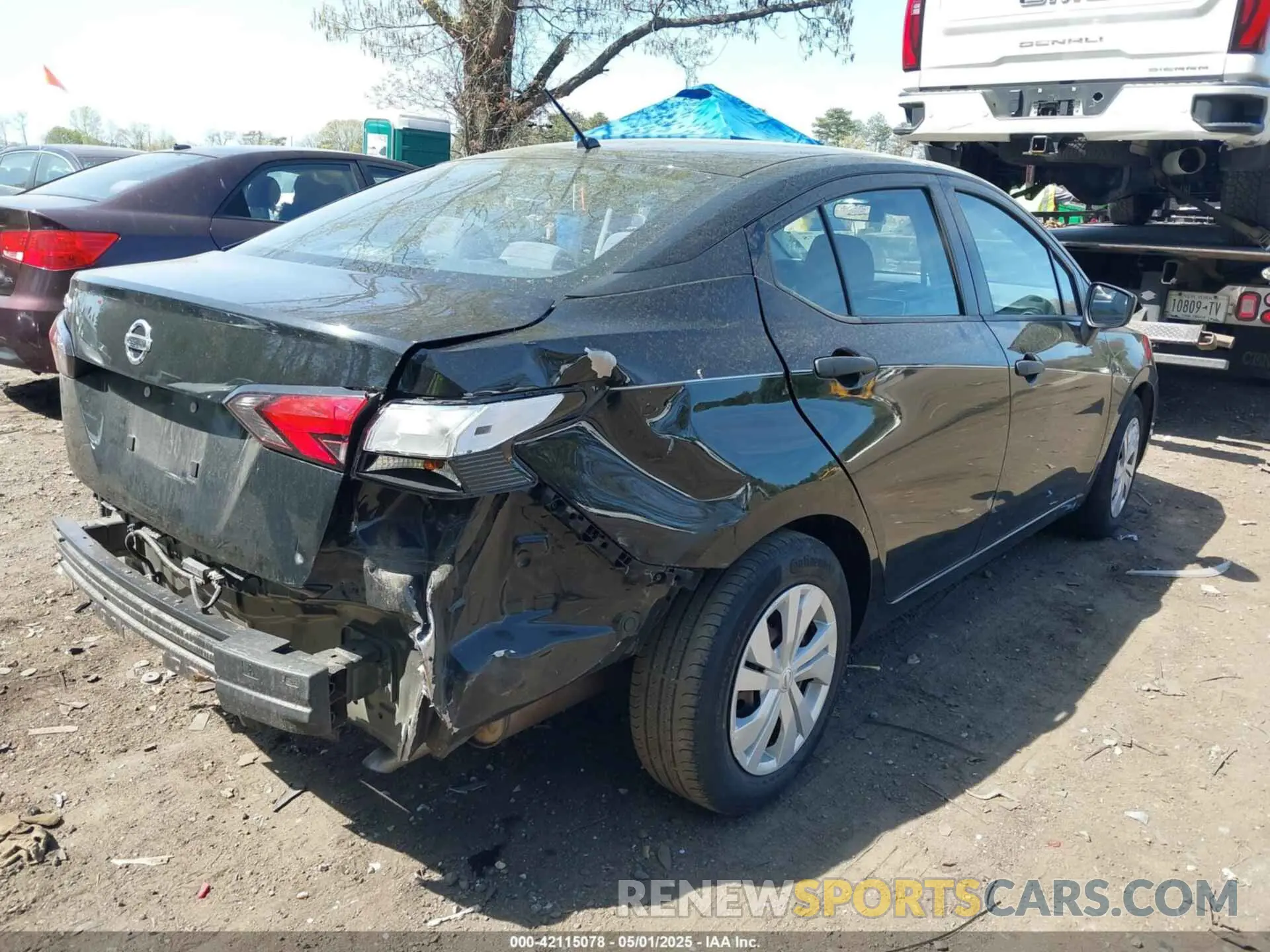 4 Photograph of a damaged car 3N1CN8DV6LL860787 NISSAN VERSA 2020