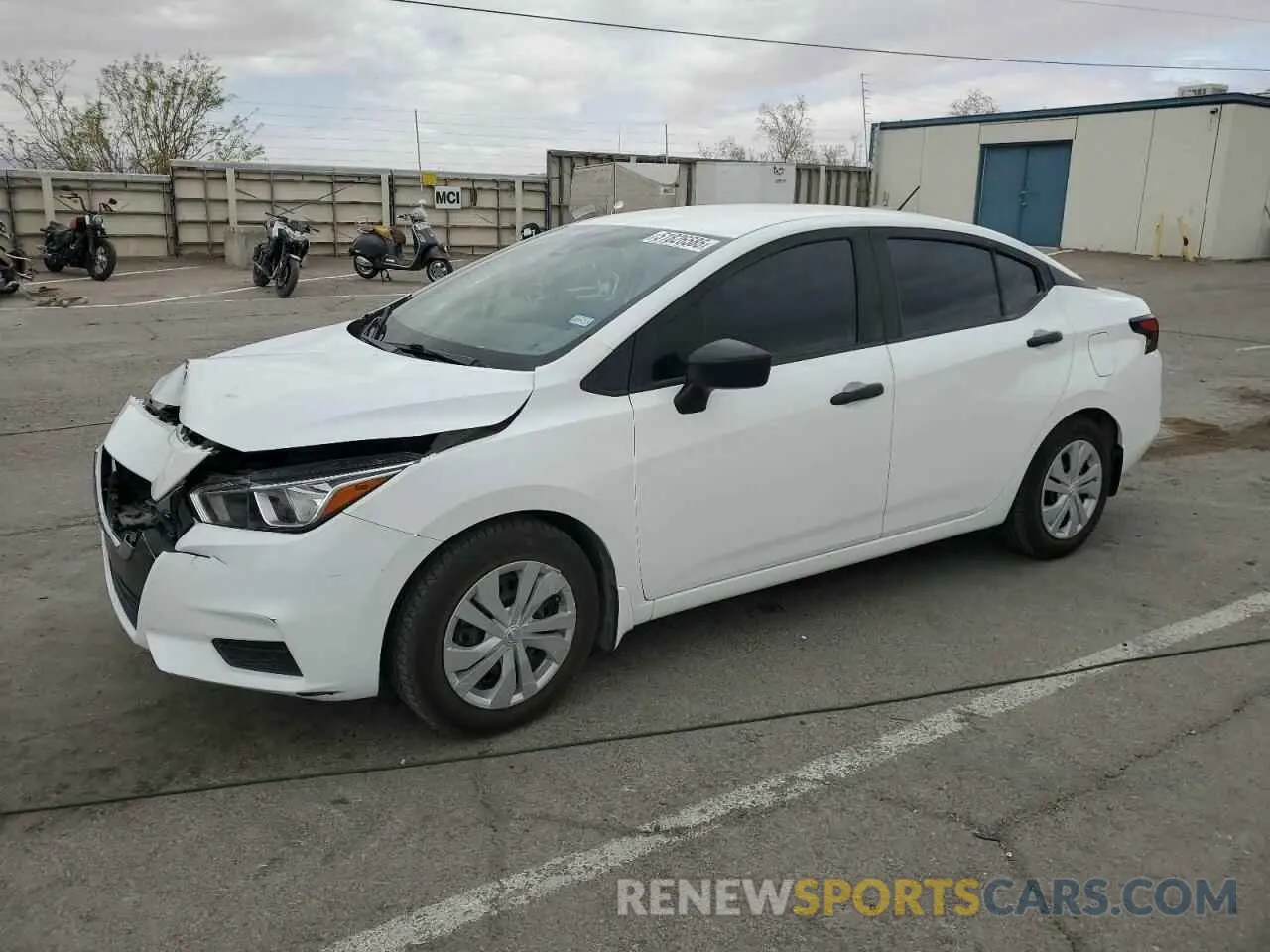 1 Photograph of a damaged car 3N1CN8DV6LL903783 NISSAN VERSA 2020