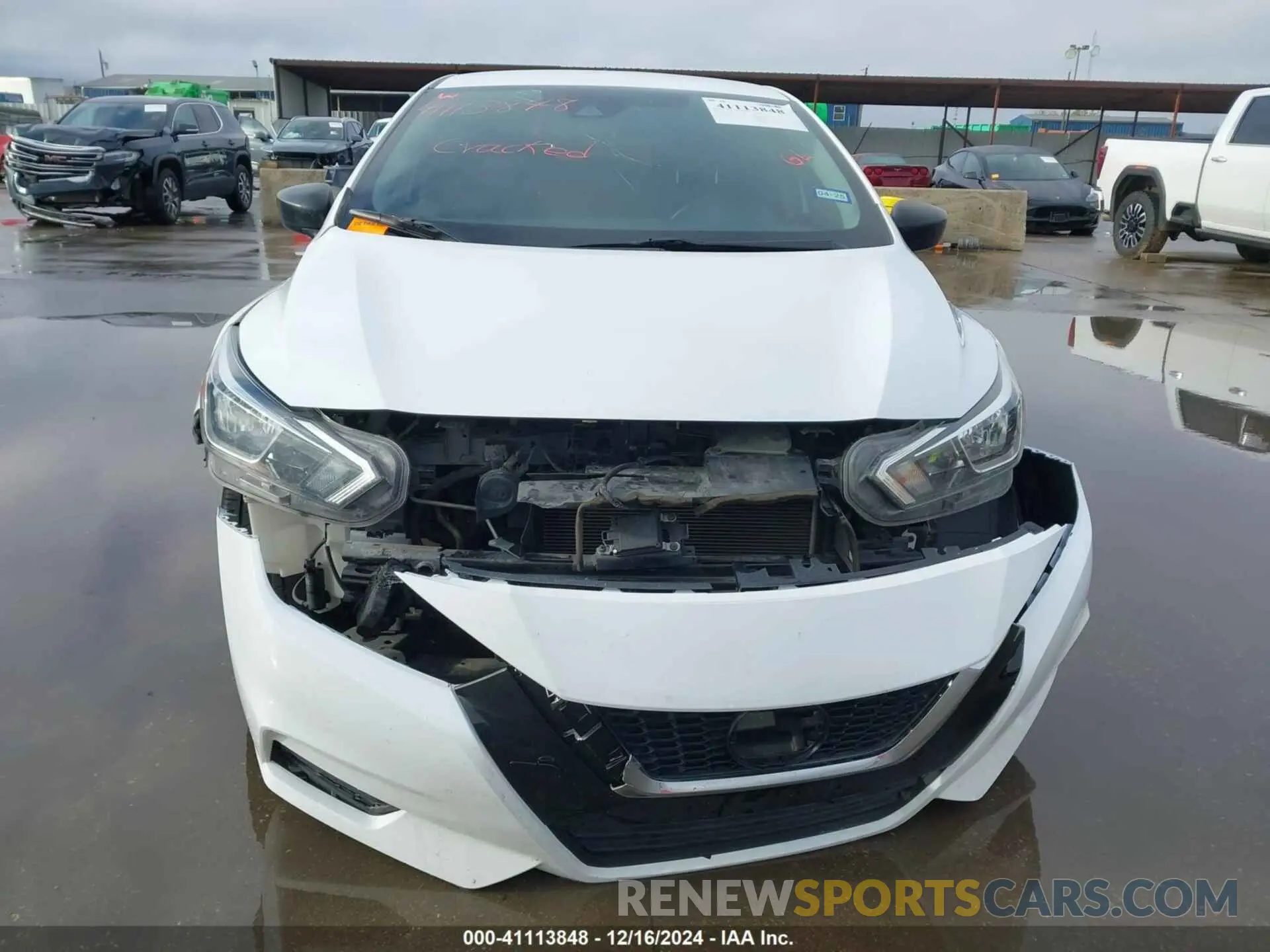 6 Photograph of a damaged car 3N1CN8DV7LL850060 NISSAN VERSA 2020