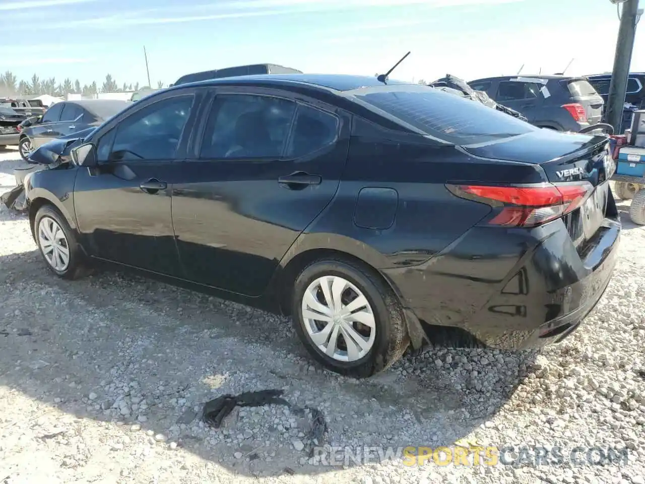 2 Photograph of a damaged car 3N1CN8DV7LL865352 NISSAN VERSA 2020