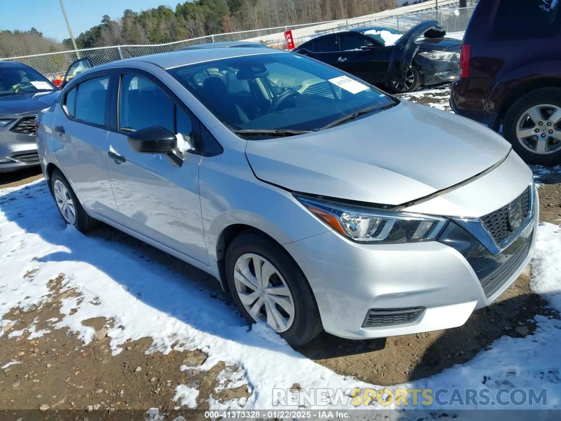 1 Photograph of a damaged car 3N1CN8DV7LL866145 NISSAN VERSA 2020