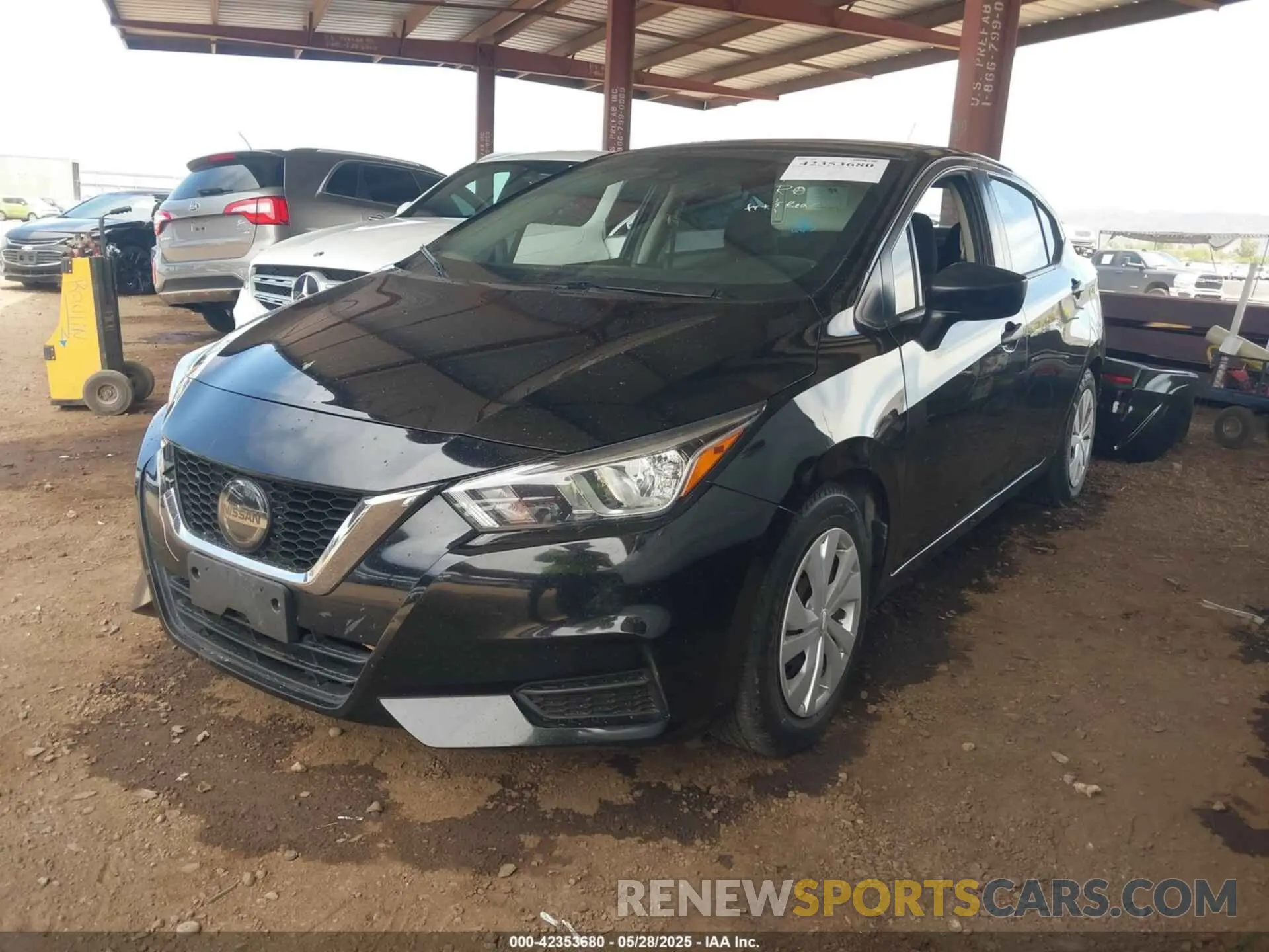 2 Photograph of a damaged car 3N1CN8DV7LL884242 NISSAN VERSA 2020