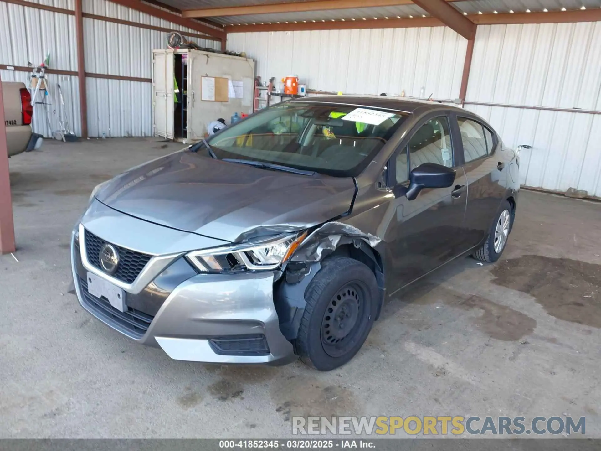 2 Photograph of a damaged car 3N1CN8DV8LL854764 NISSAN VERSA 2020