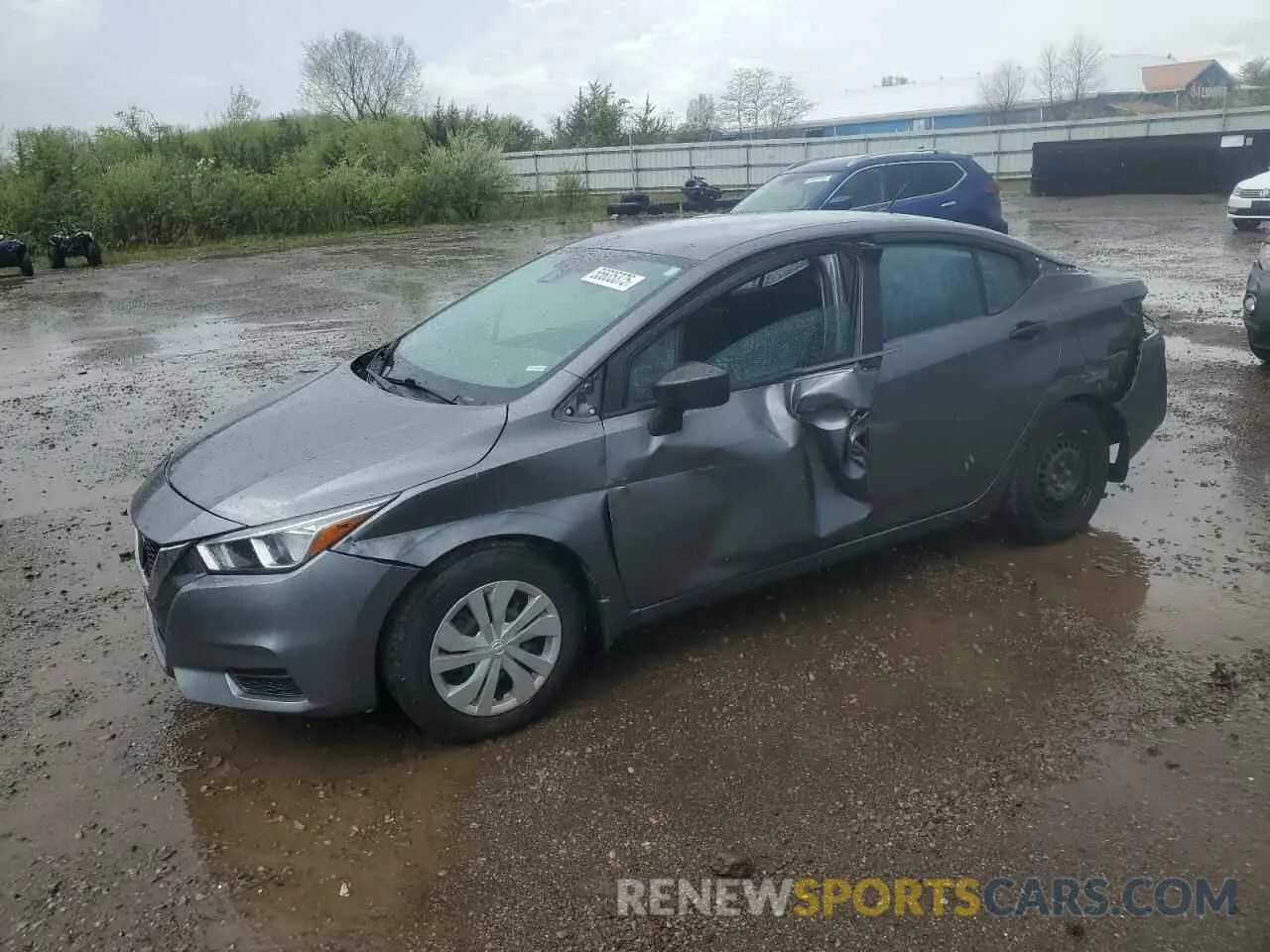 1 Photograph of a damaged car 3N1CN8DV8LL871919 NISSAN VERSA 2020
