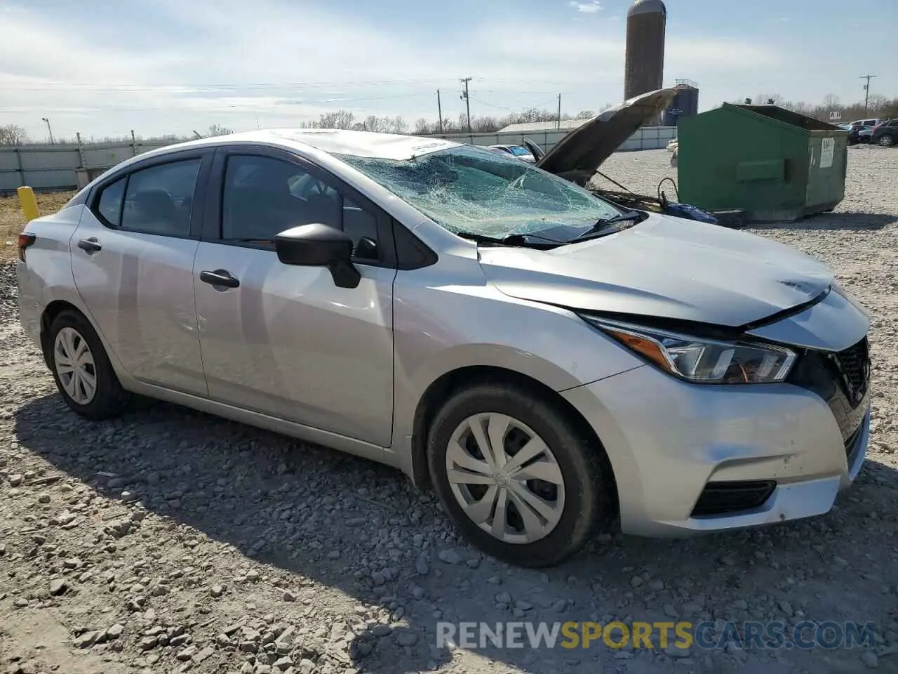 4 Photograph of a damaged car 3N1CN8DV8LL900867 NISSAN VERSA 2020