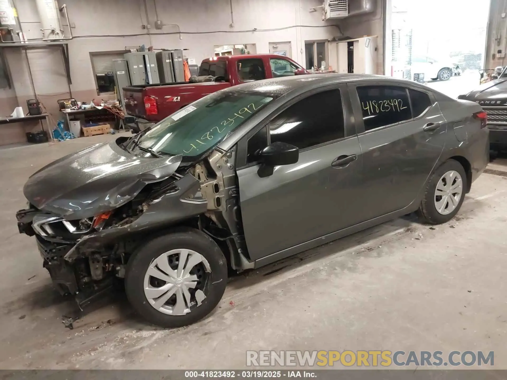 2 Photograph of a damaged car 3N1CN8DV8LL912372 NISSAN VERSA 2020
