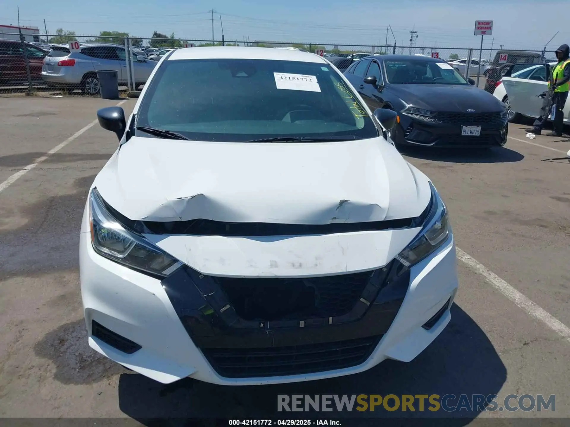 6 Photograph of a damaged car 3N1CN8DV8LL917992 NISSAN VERSA 2020