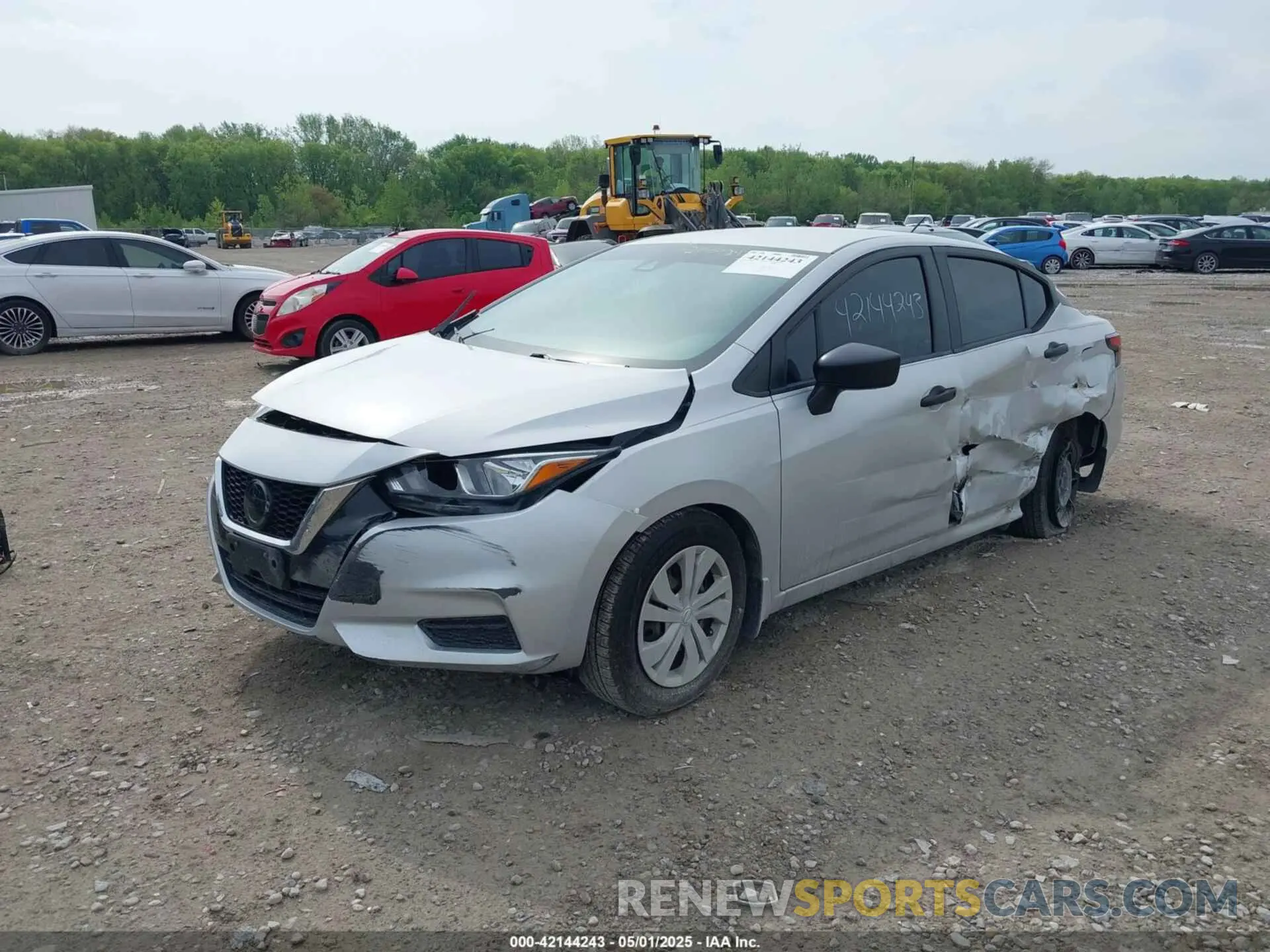 2 Photograph of a damaged car 3N1CN8DV9LL811941 NISSAN VERSA 2020